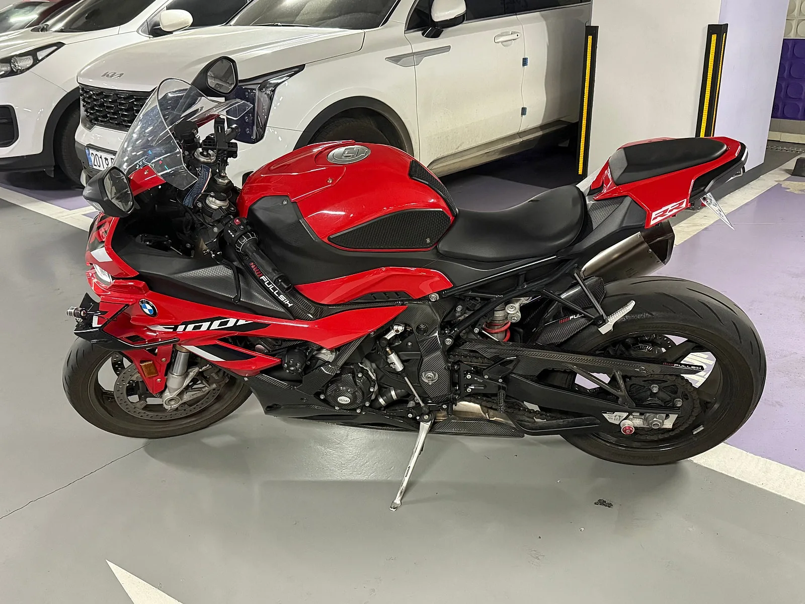 BMW S 1000 RR 레이싱팩 2023 레드