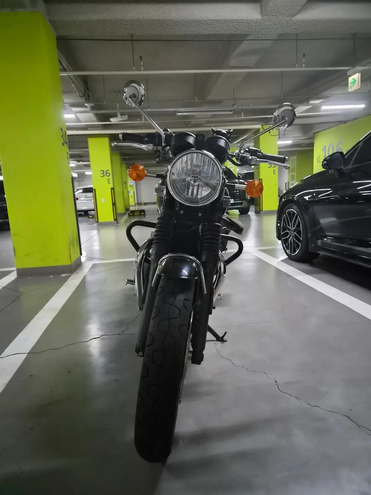 트라이엄프 T120 본네빌 2020 2020 블랙 사진 5