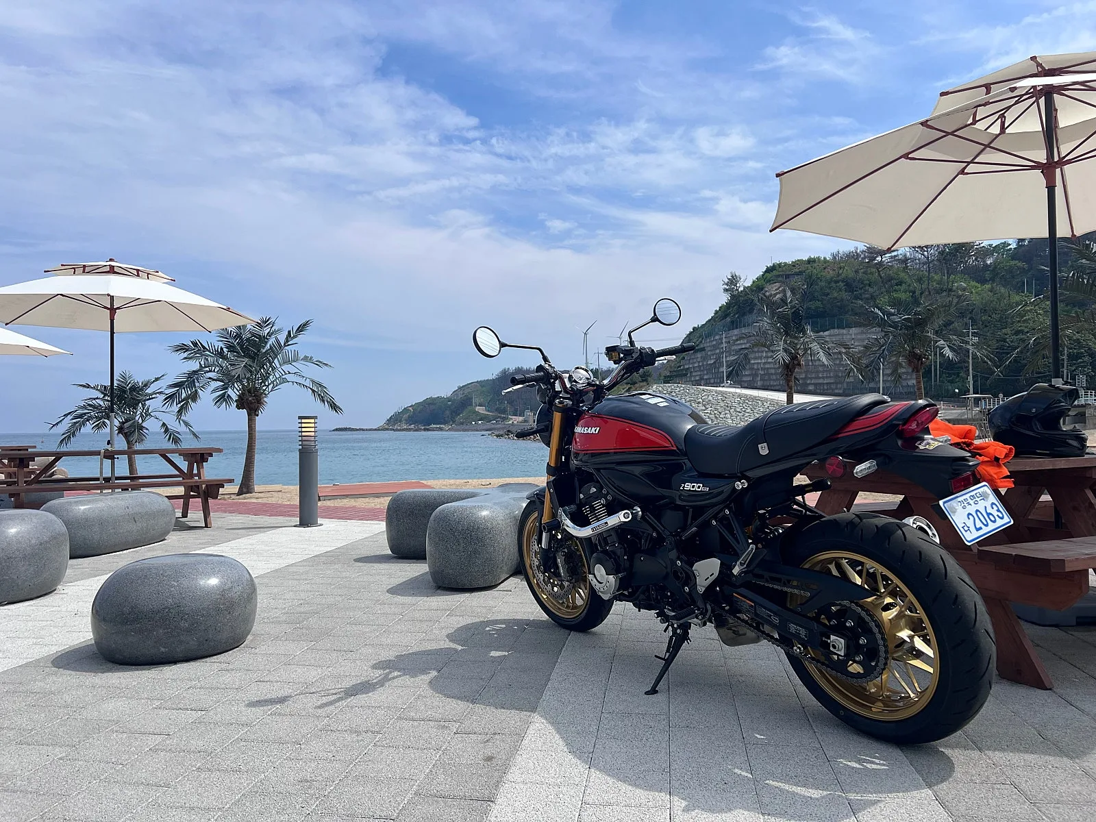 가와사키 Z 900 RS 2026 2026 홍련 사진 5