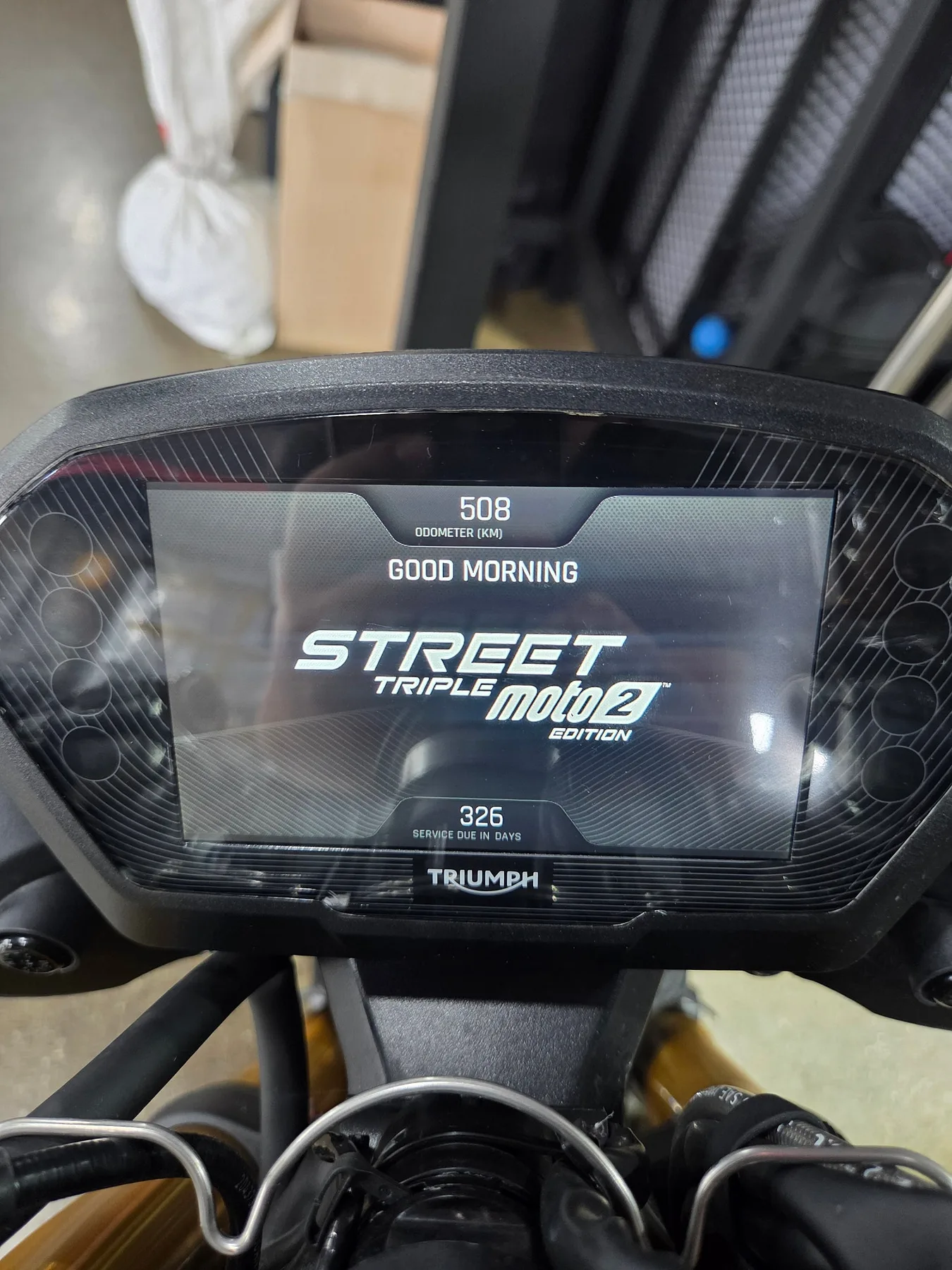 트라이엄프 스트리트 트리플 765 Moto2 에디션 2024 블랙 사진 6