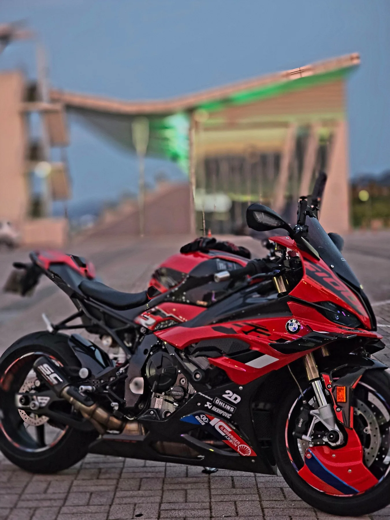 BMW S 1000 RR 레이스팩 2023 레드 사진 1