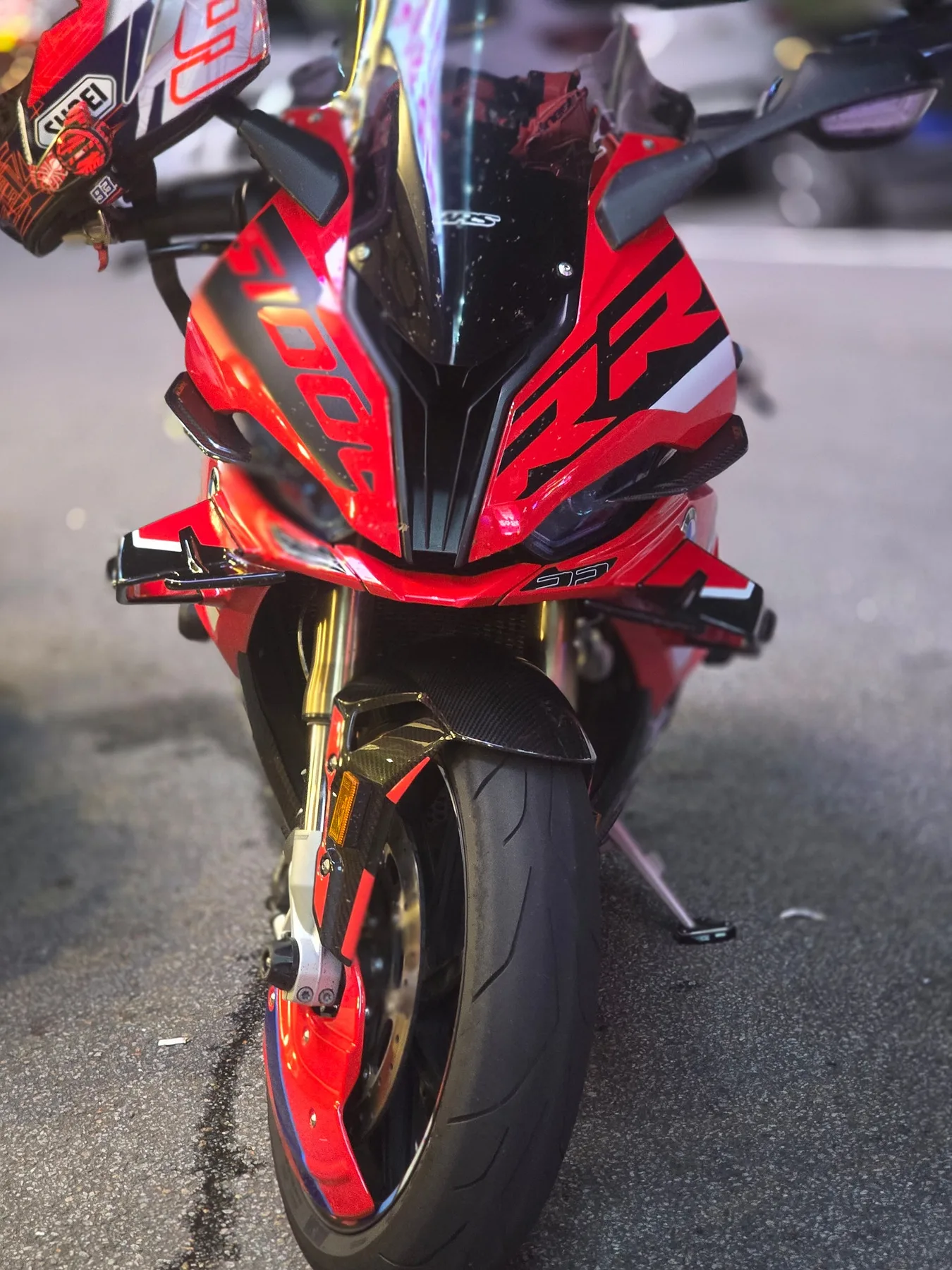 BMW S 1000 RR 레이스팩 2023 레드 사진 3