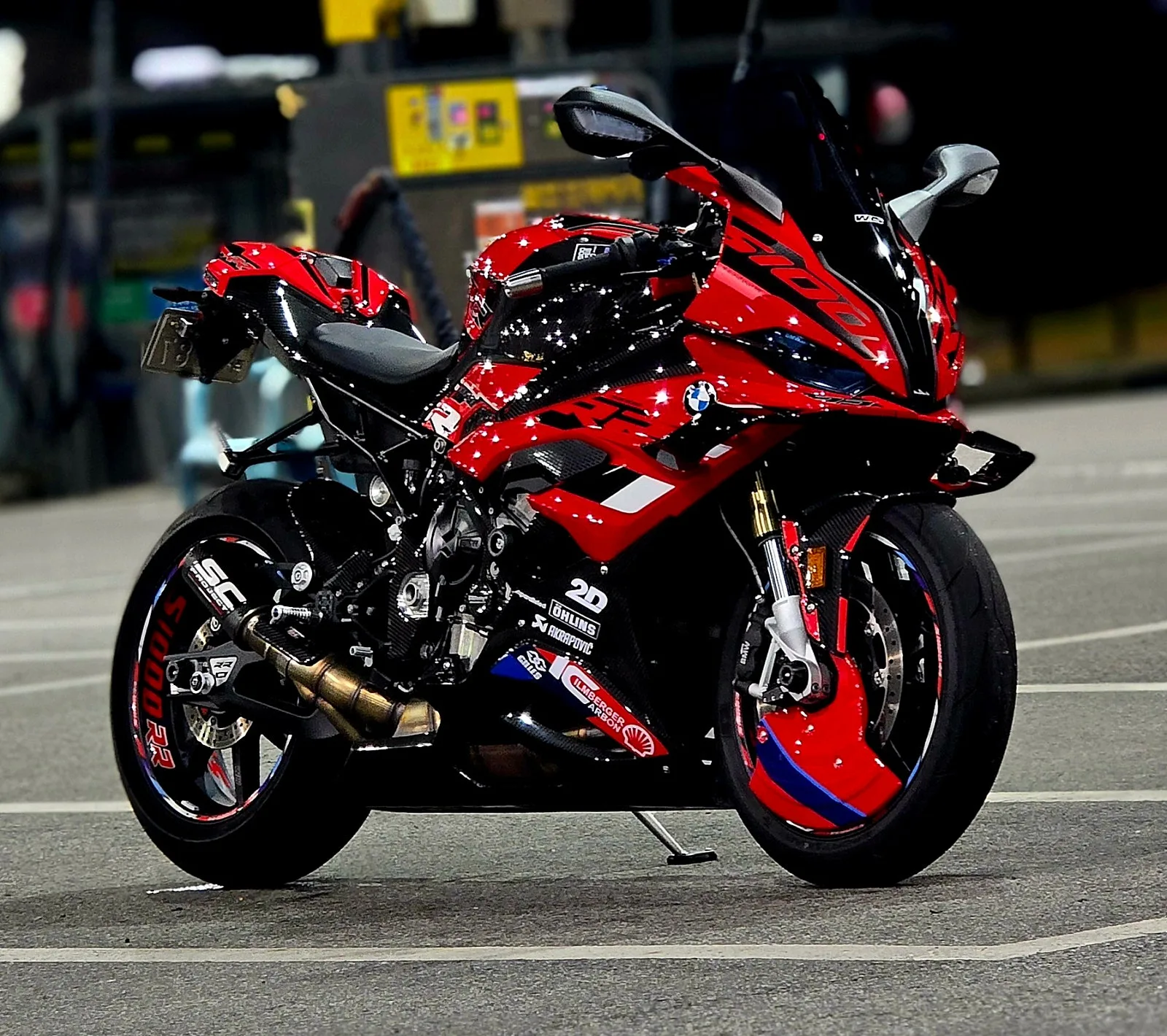 BMW S 1000 RR 레이스팩 2023 레드 사진 6
