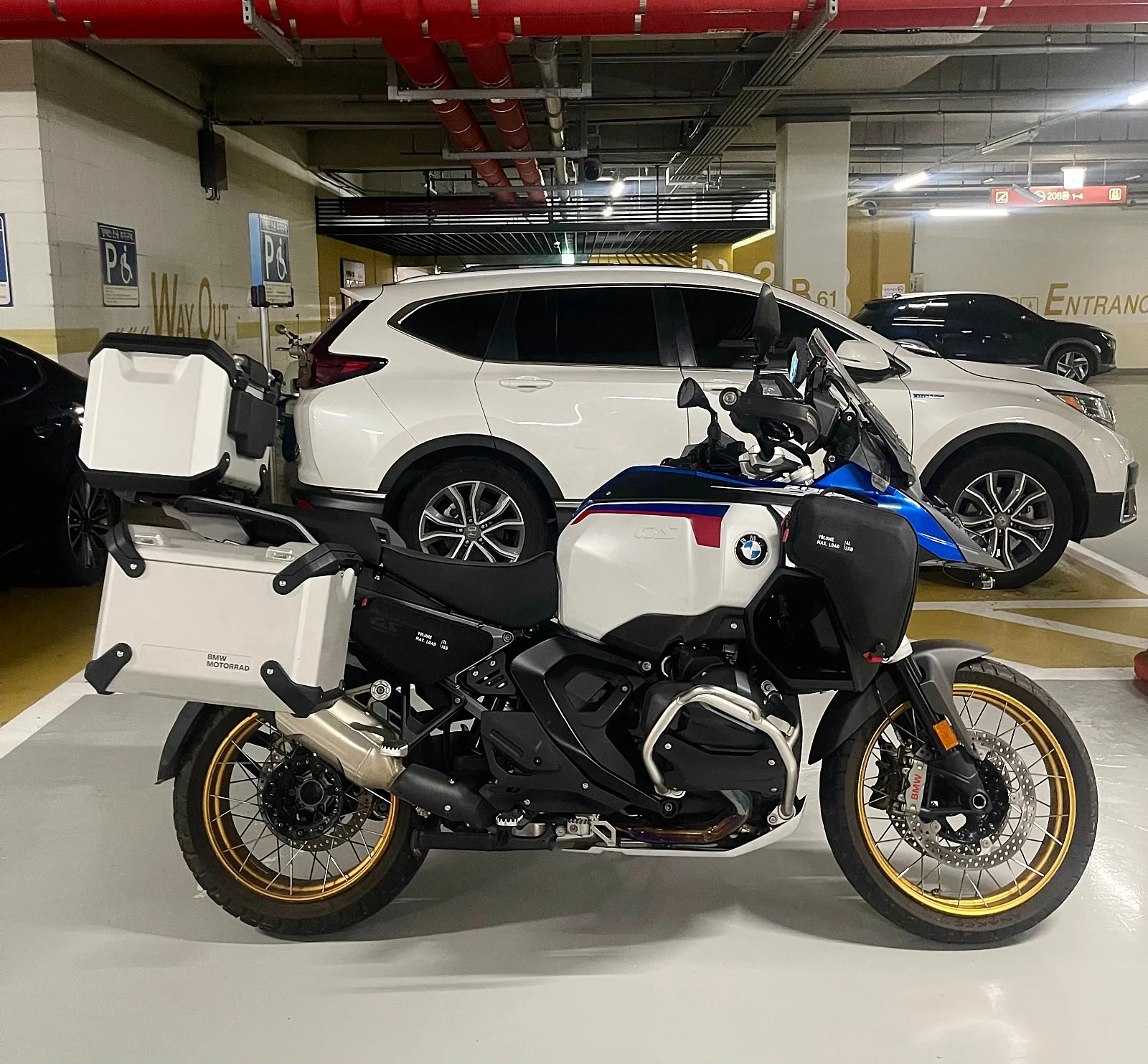 BMW R 1300 GS ADV 2025 파란색