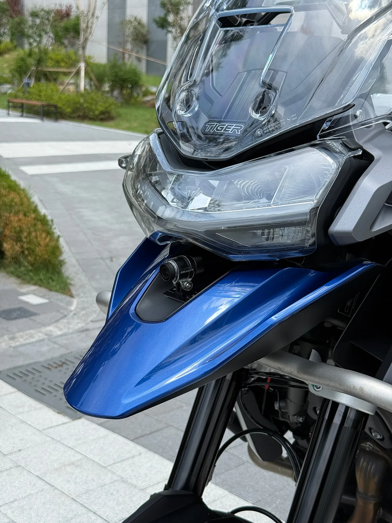 트라이엄프 타이거1200GT 익스플로러 2024 블루 사진 6