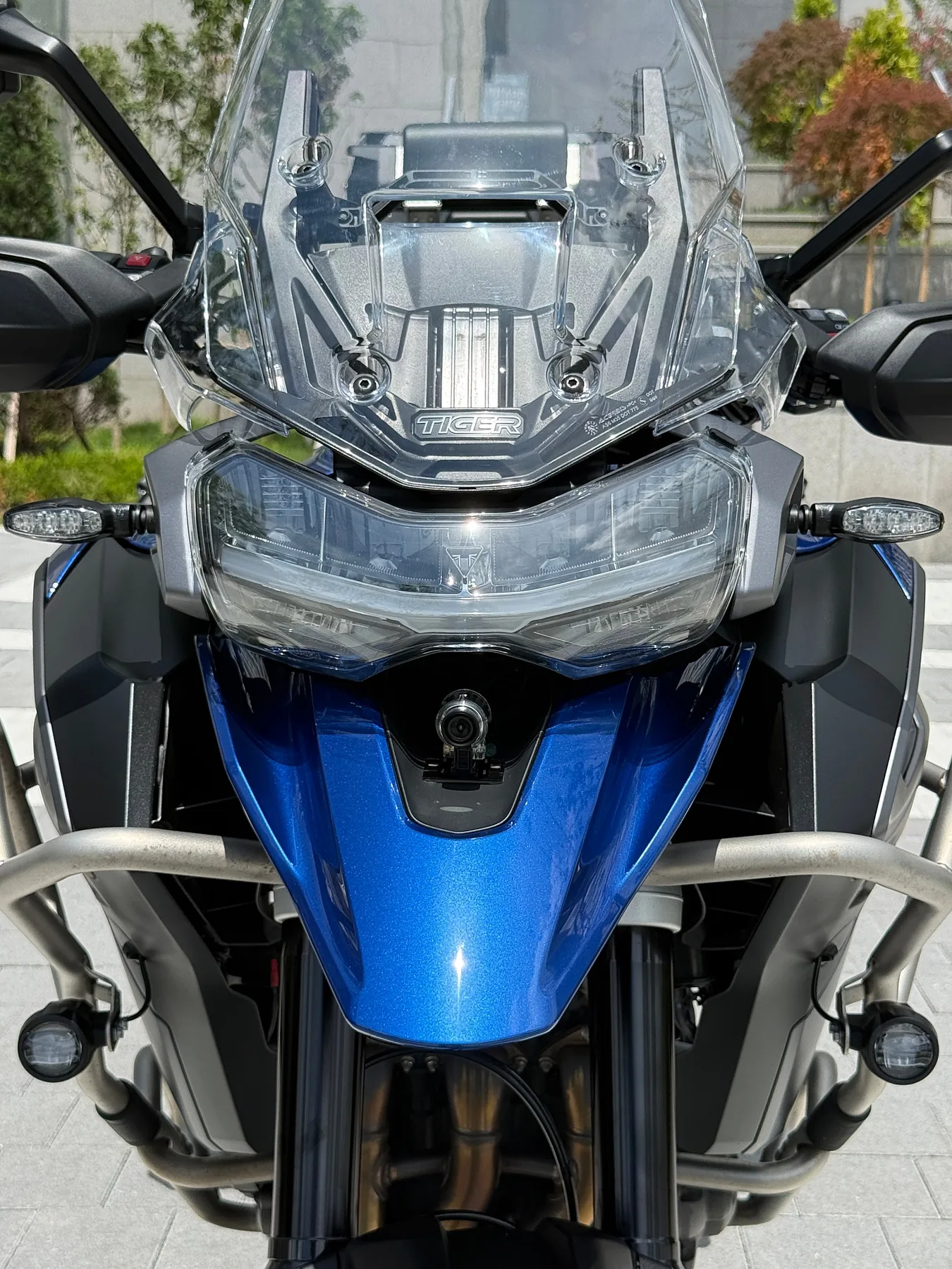 트라이엄프 타이거1200GT 익스플로러 2024 블루 사진 7