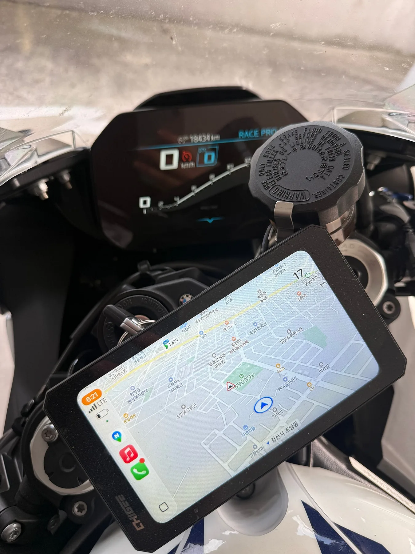BMW S 1000 RR M팩 2025 화이트