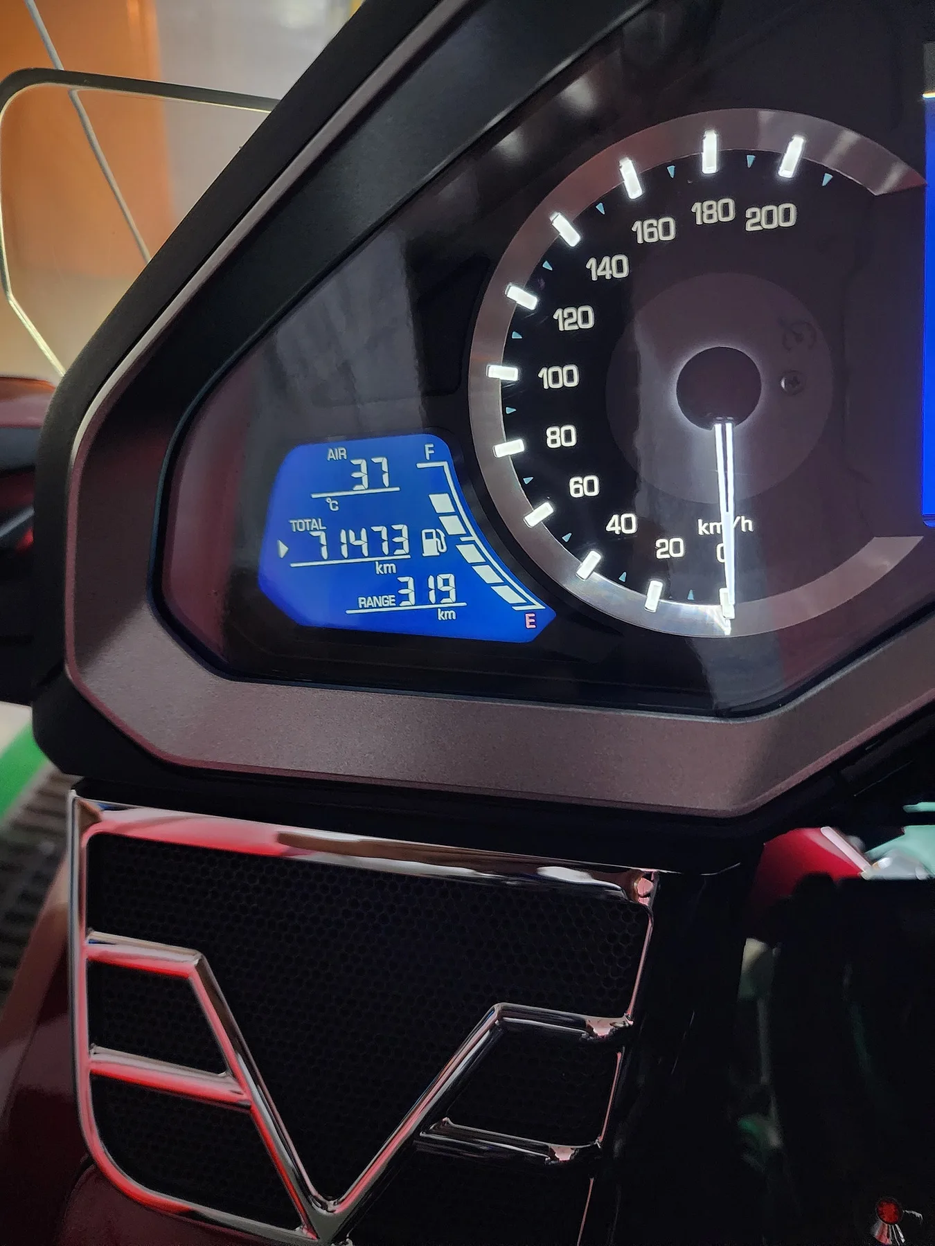 혼다 골드윙 투어 DCT 에어백 2018 버건디 사진 1