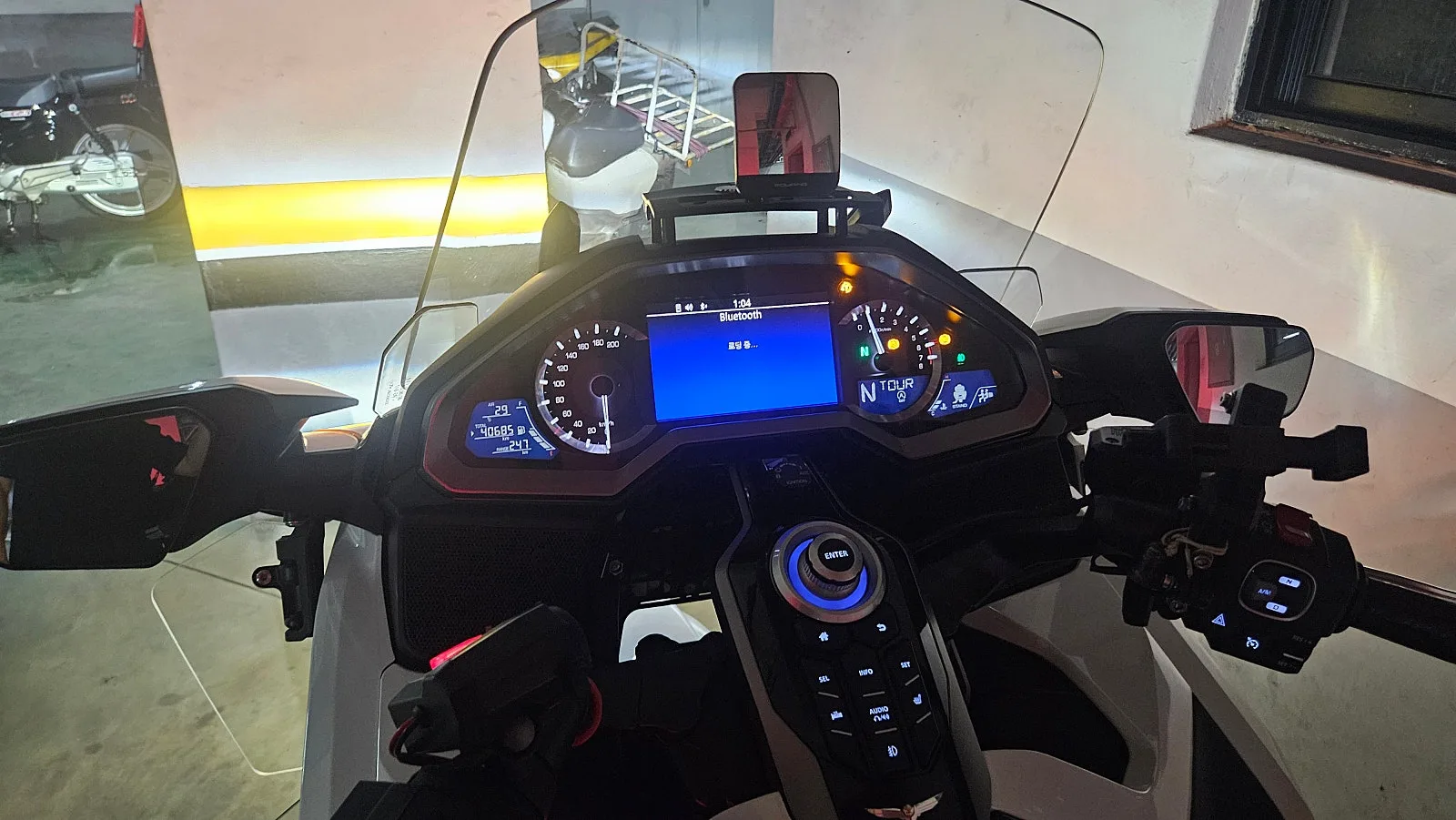 혼다 아프리카 트윈 CRF 1000 L DCT 2019 블랙