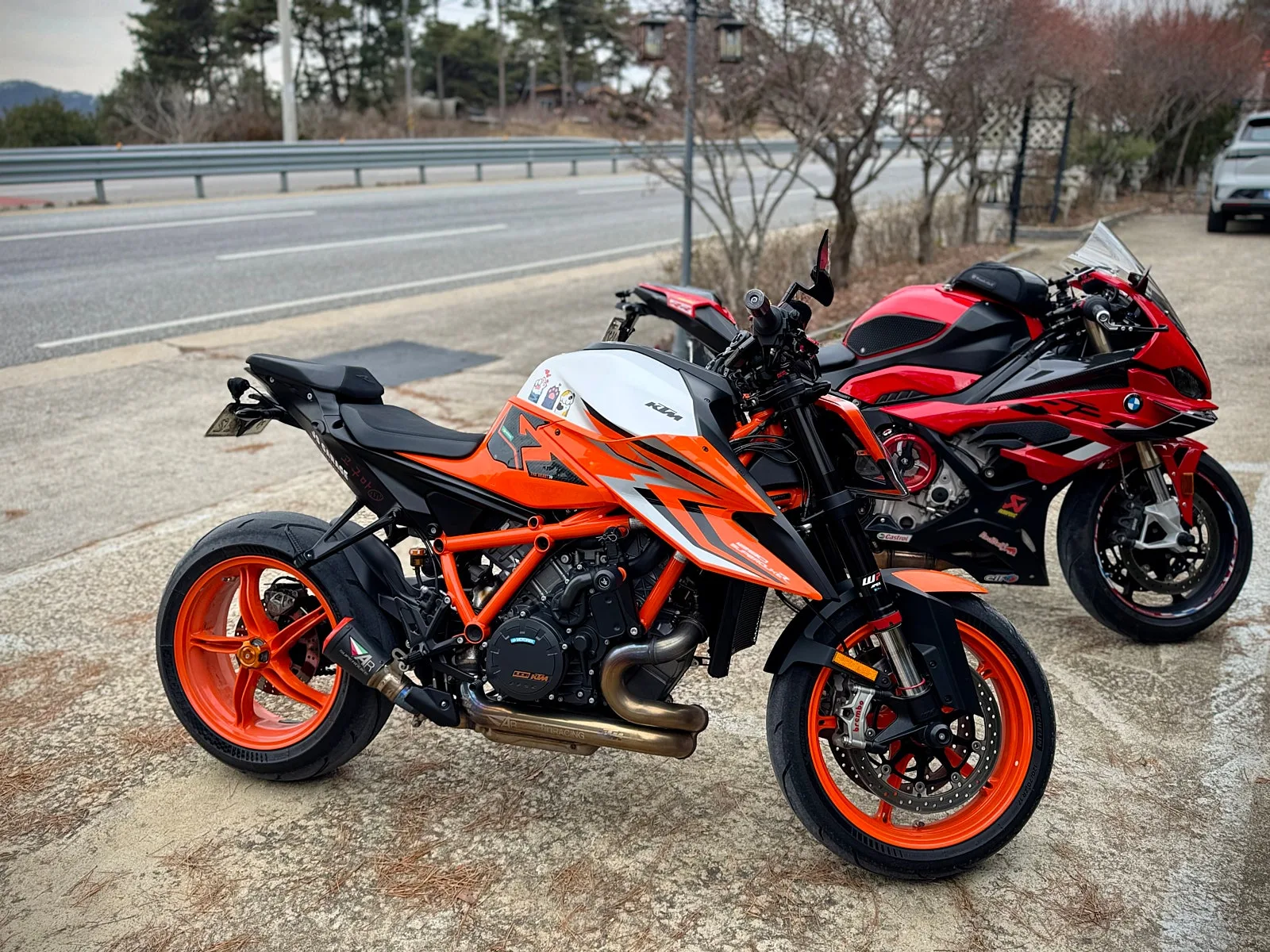 KTM 슈퍼듀크 1290 R 2022 오렌지 사진 7