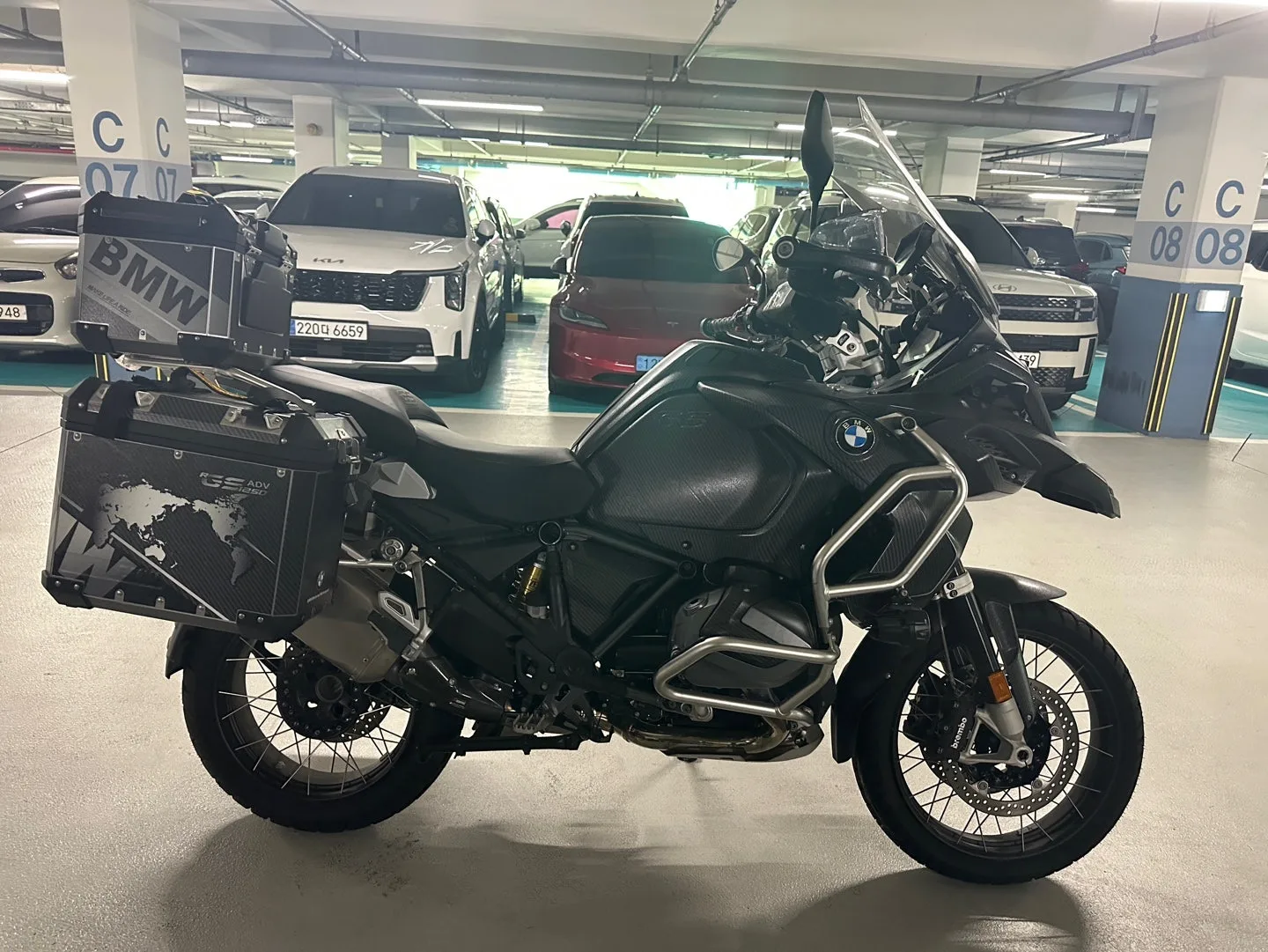 BMW R 1250 GS ADV 2023 블랙 사진 3
