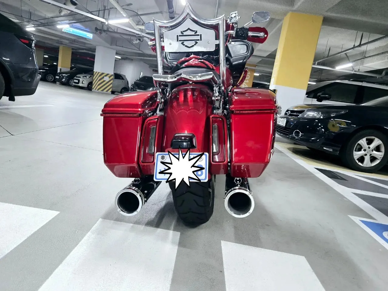 할리데이비슨 로드 글라이드 2025 2025 레드