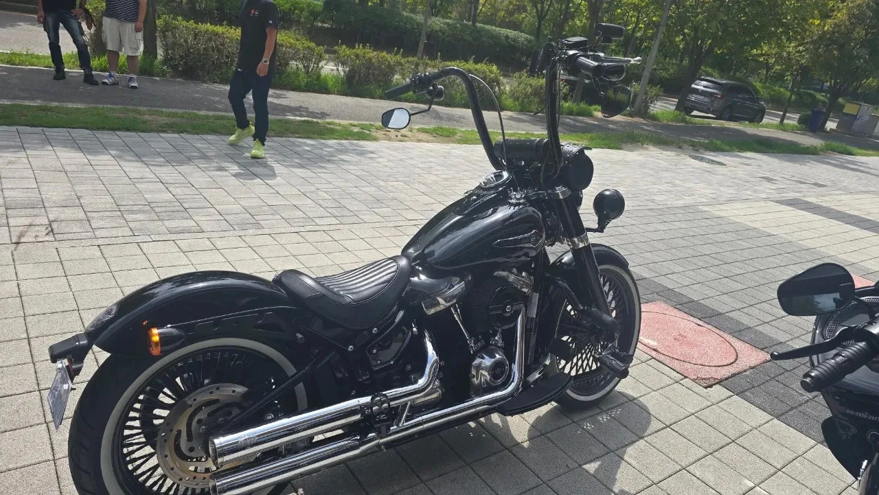 할리데이비슨 소프테일 슬림 2018 블랙 사진 8