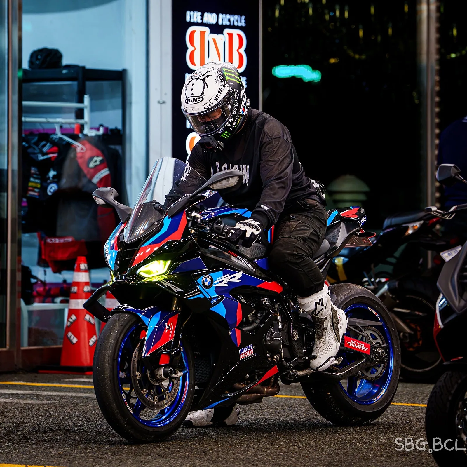 BMW S 1000 RR M팩 2022 블루 사진 1