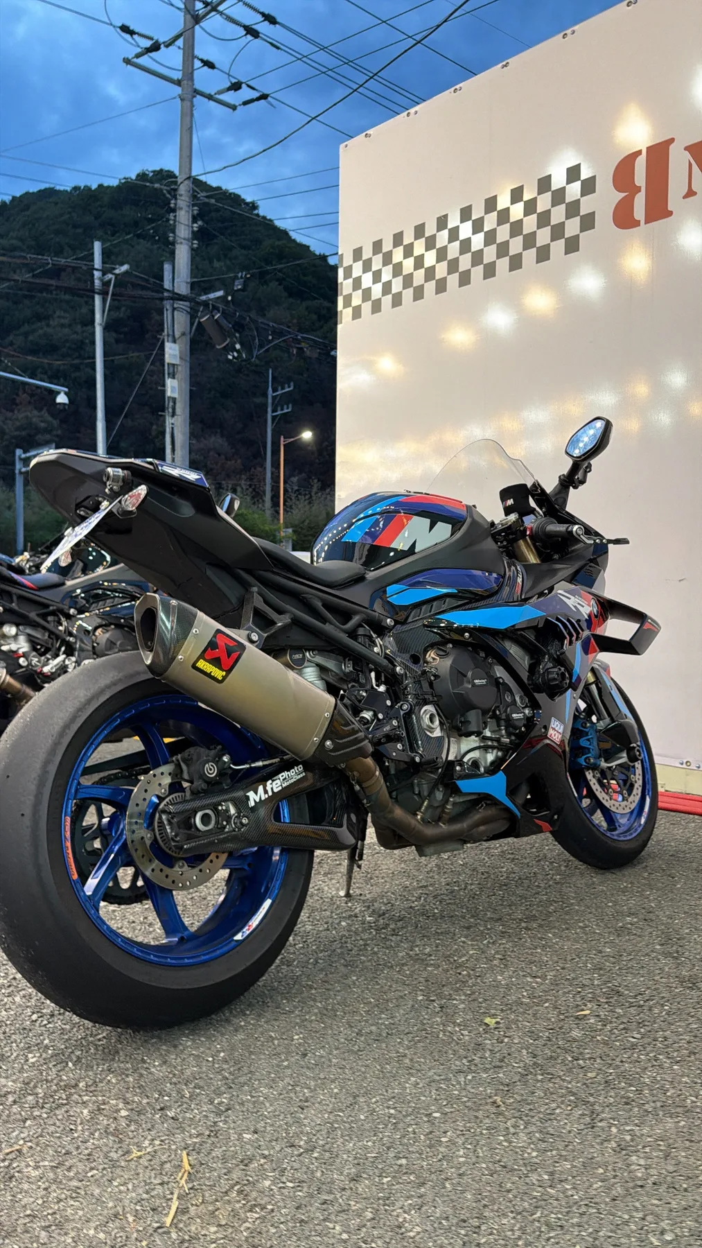 BMW S 1000 RR M팩 2022 블루 사진 3