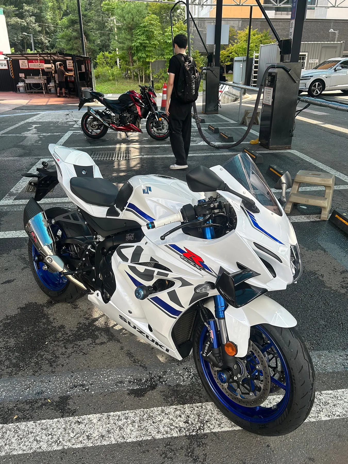 스즈키 GSX R 1000 R 2019 화이트 사진 2