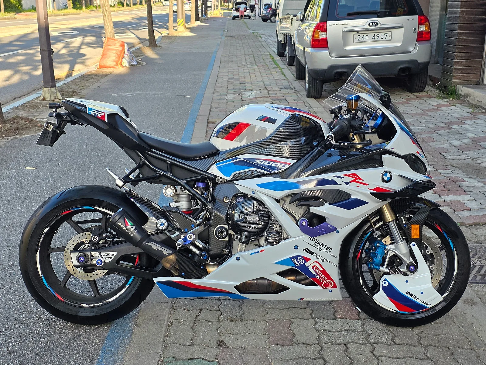 BMW S 1000 RR M팩 2024 화이트