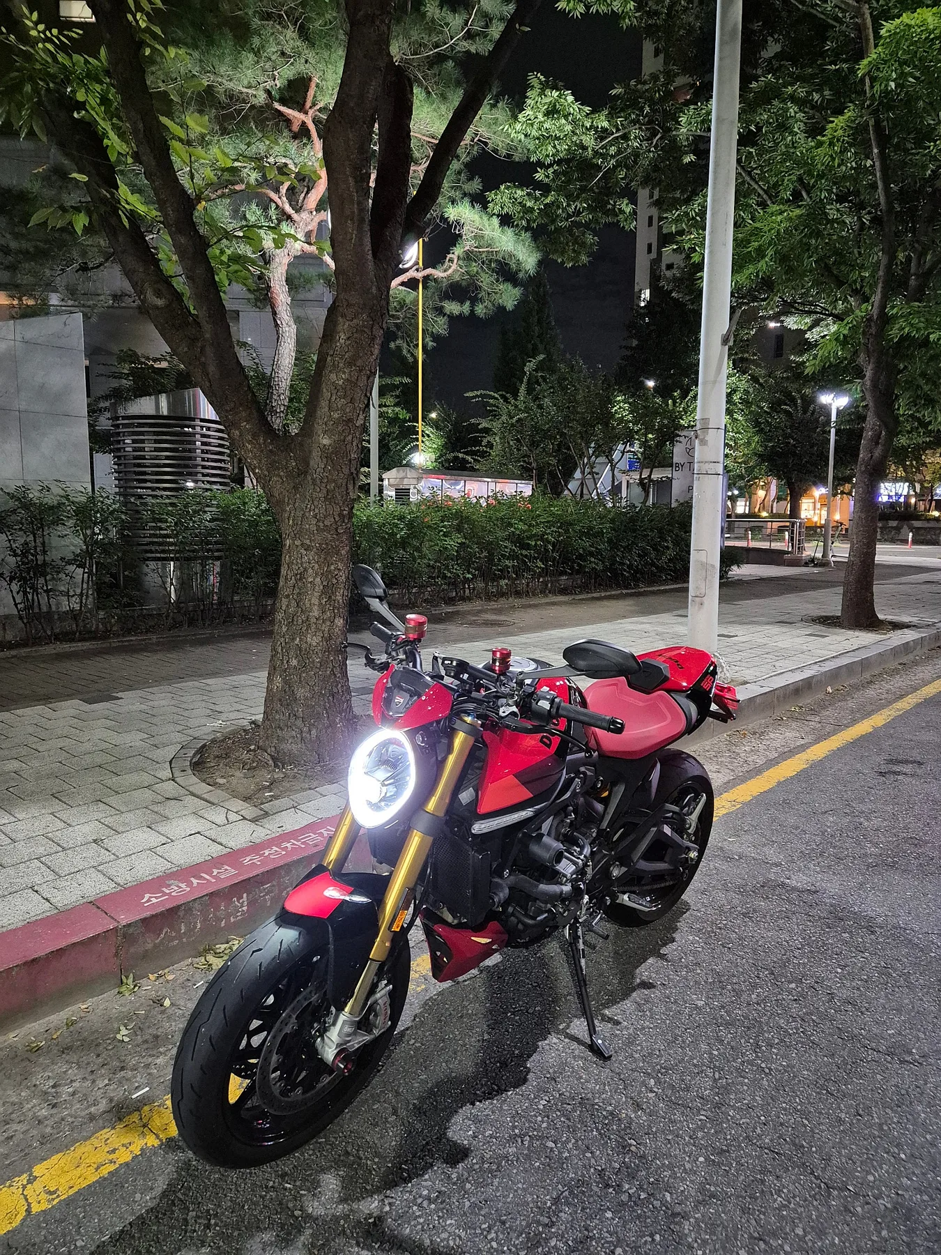 두카티 몬스터 SP 2025 레드 사진 3