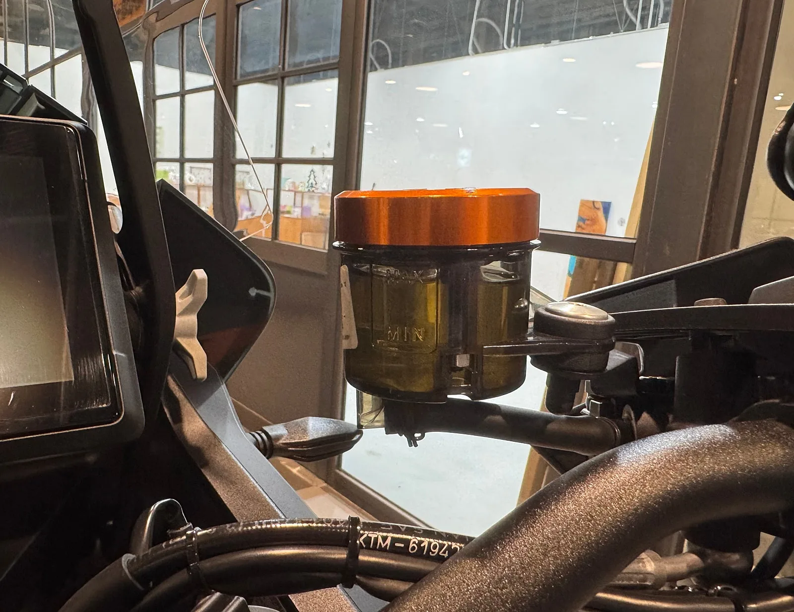 KTM 1290 슈퍼 어드벤처 S 2021 오렌지 사진 7