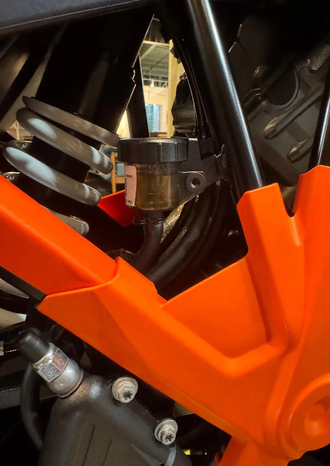KTM 1290 슈퍼 어드벤처 S 2021 오렌지 사진 8