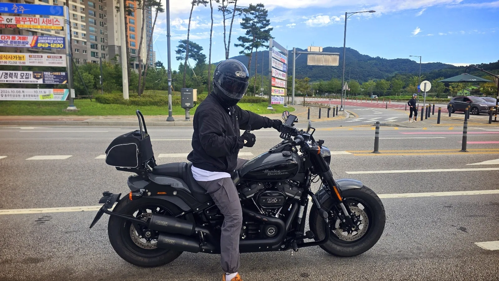 할리데이비슨 팻밥 114 2022년식 2023 블랙 사진 2