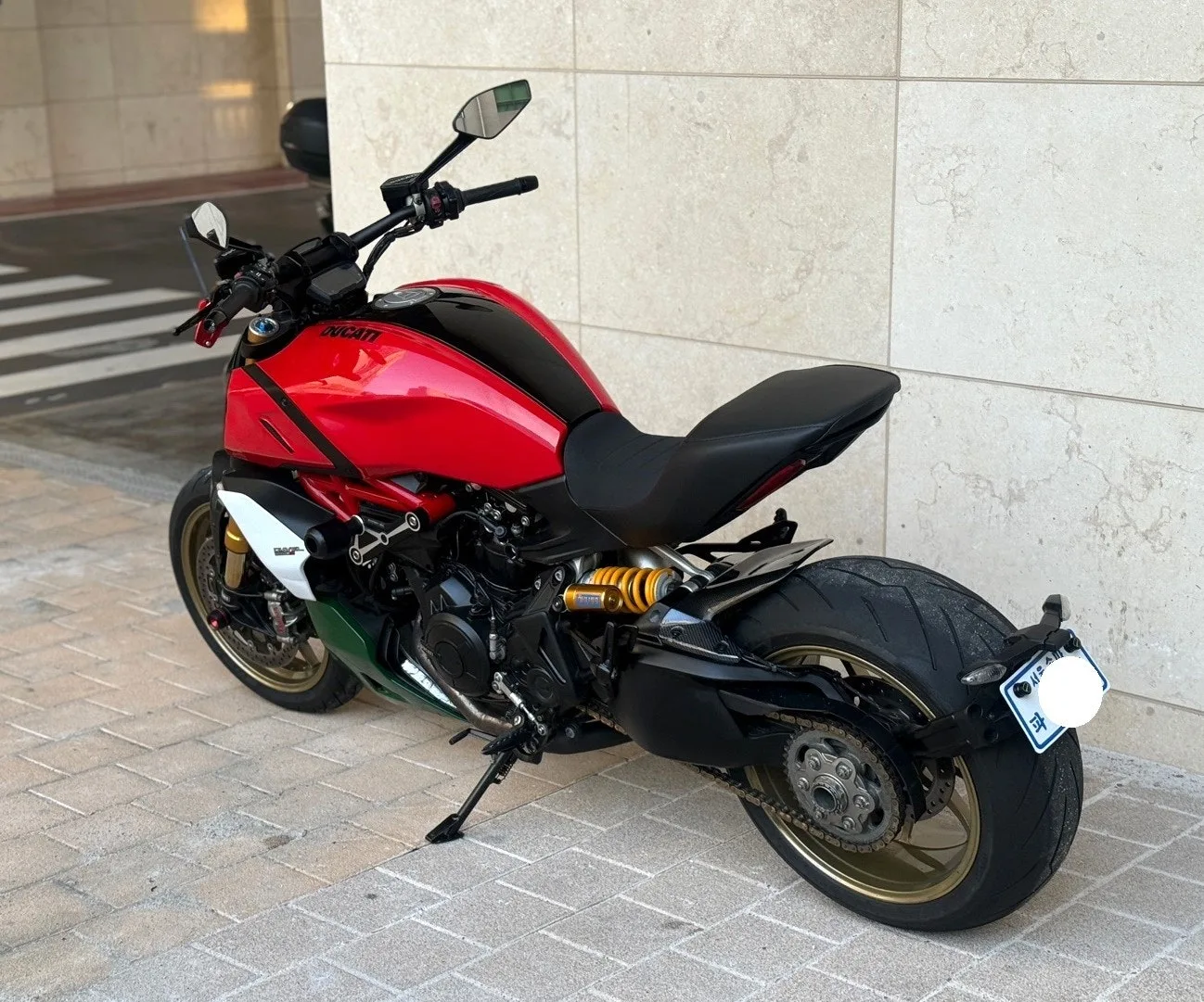 두카티 디아벨 1260 S HP코르세 2020 레드 사진 3