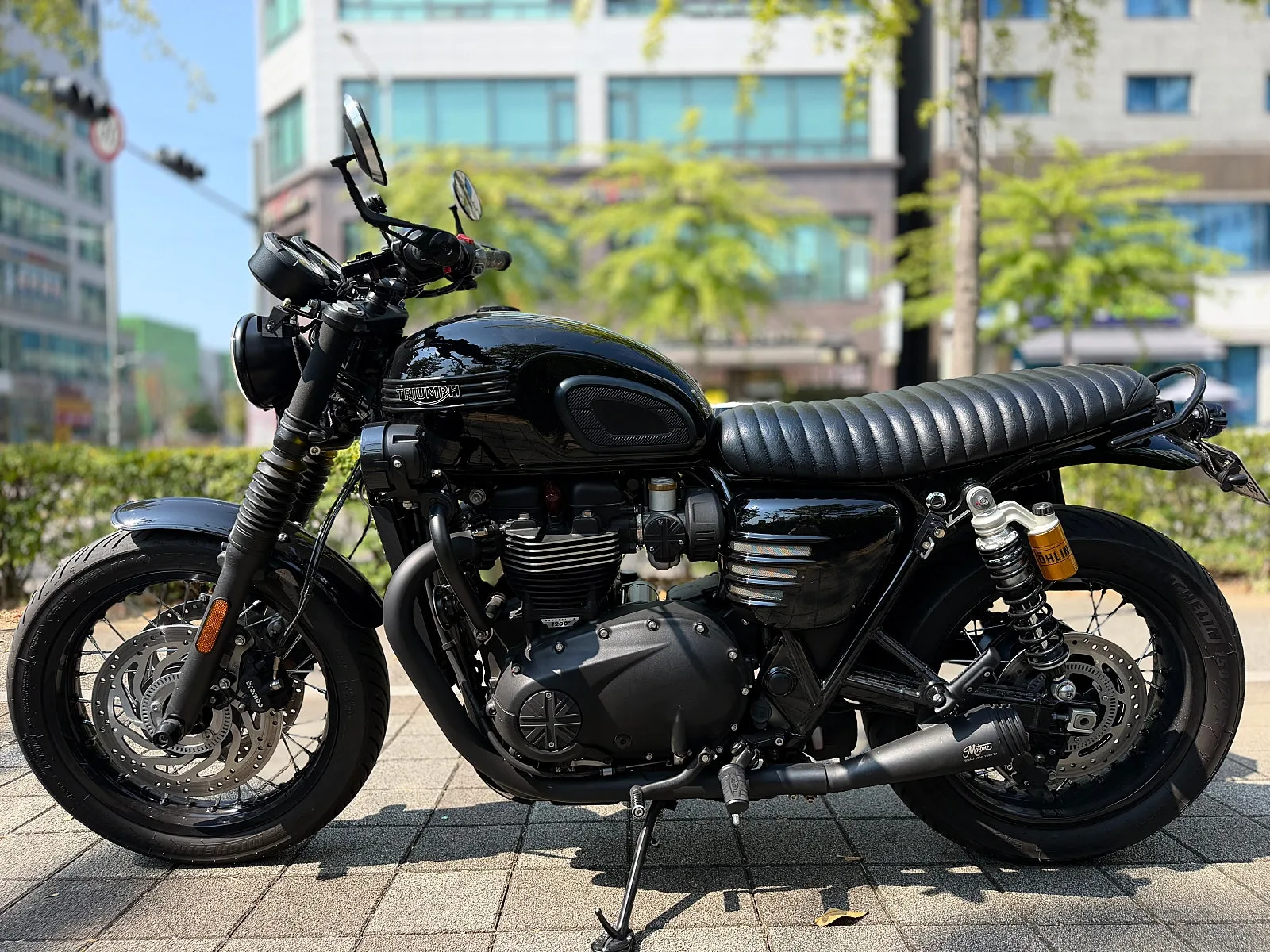 트라이엄프 본네빌 T120 2025년 2025 블랙 사진 6