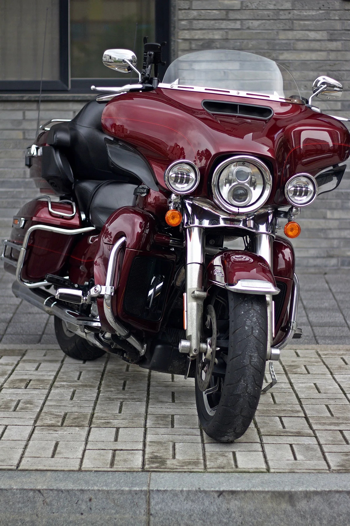할리데이비슨 울트라 클래식 로우 코리안핏 2015 버건디 사진 6