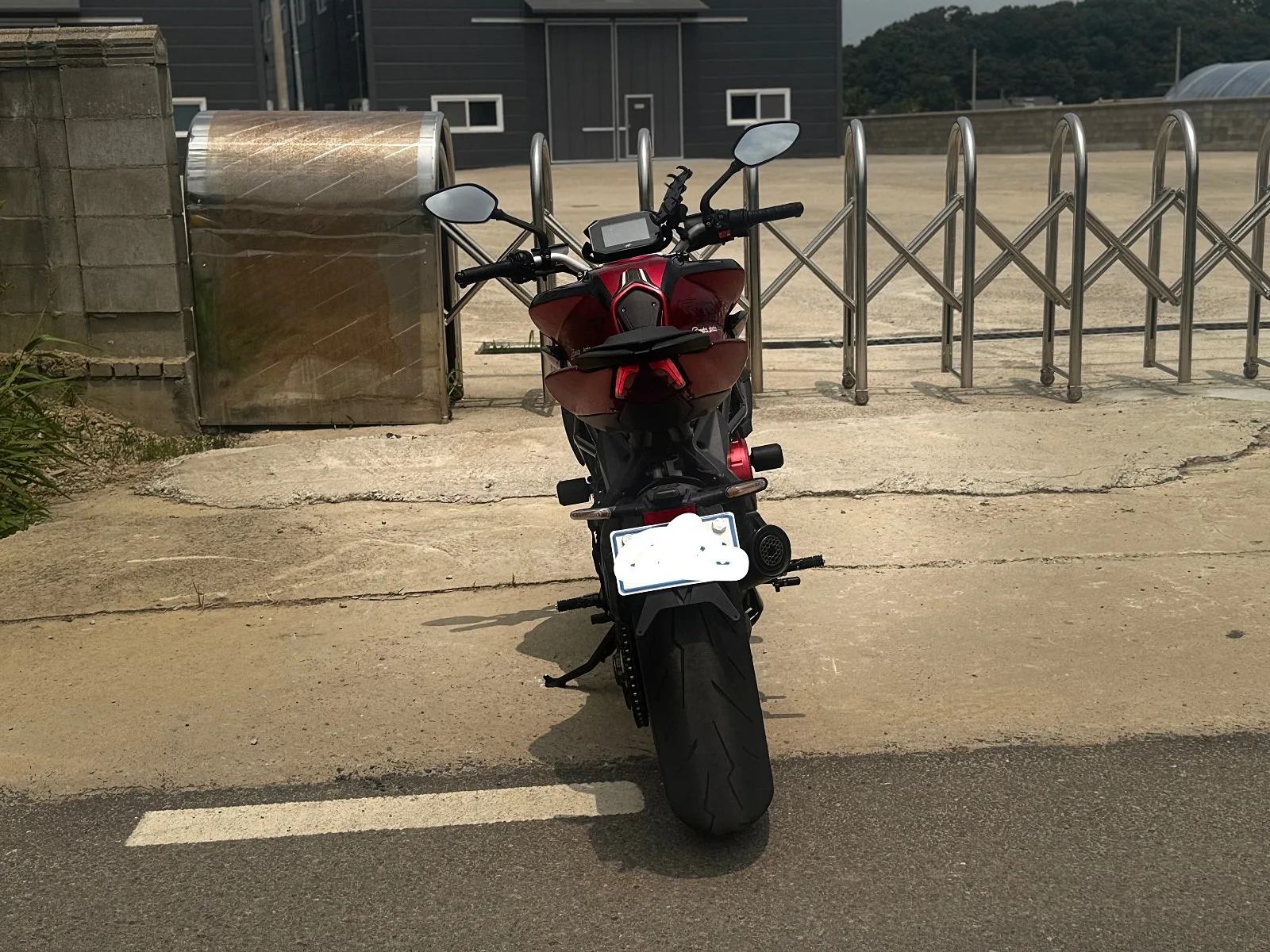 MV아구스타 브루탈레 800 RR 2023 버건디 사진 2