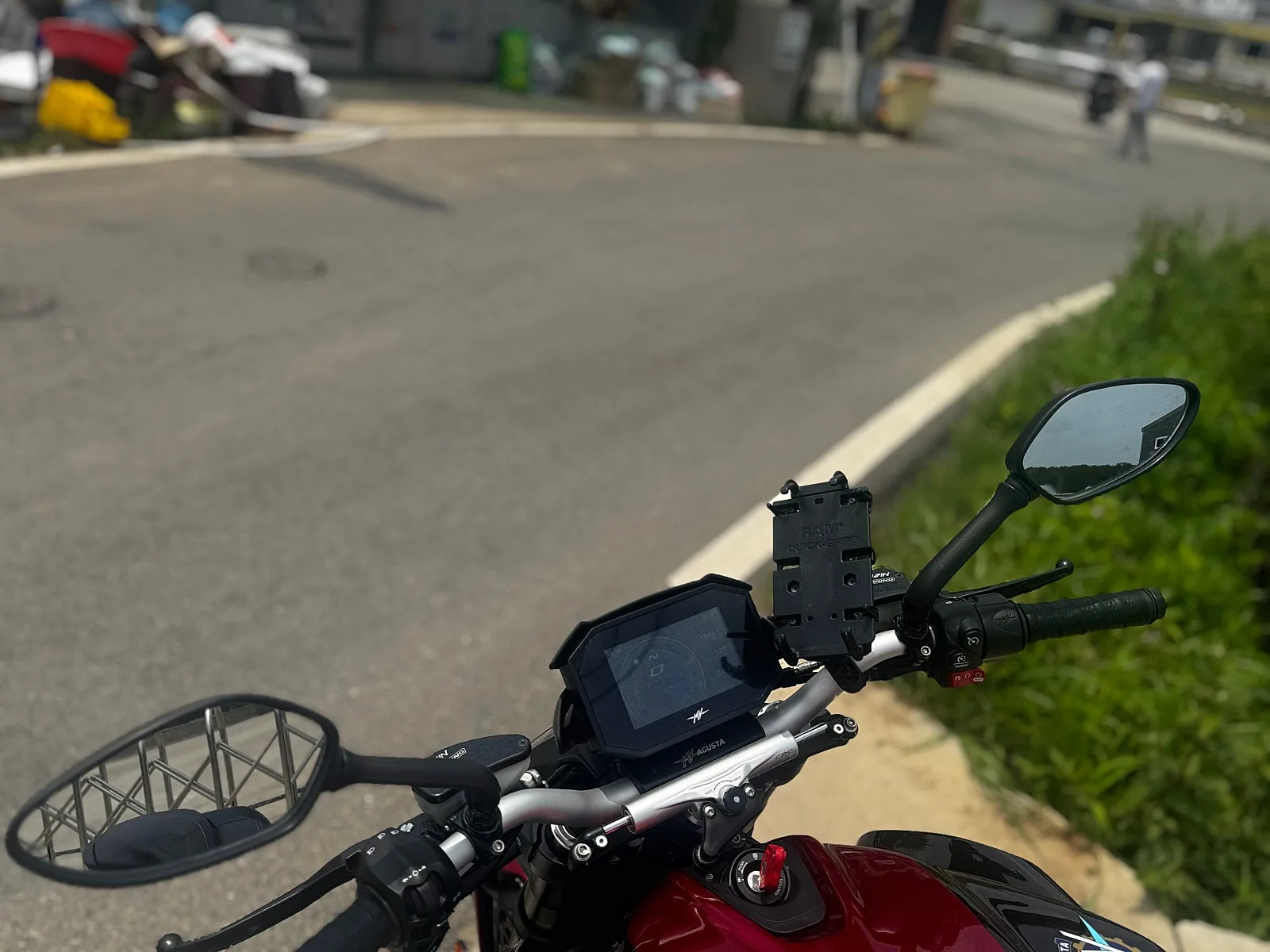 MV아구스타 브루탈레 800 RR 2023 버건디 사진 6