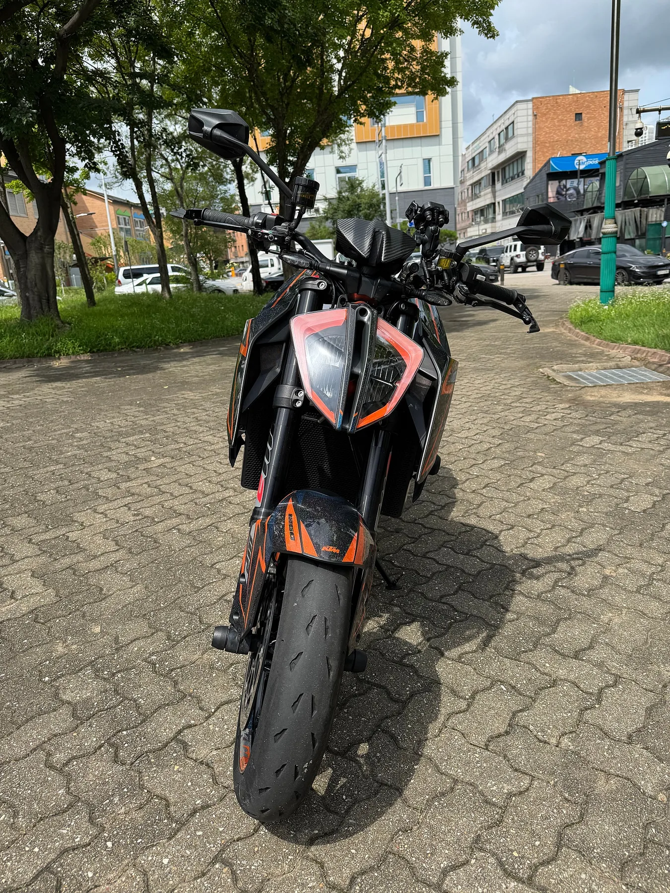 KTM 1290 슈퍼듀크 R EVO 2019 블랙 사진 1