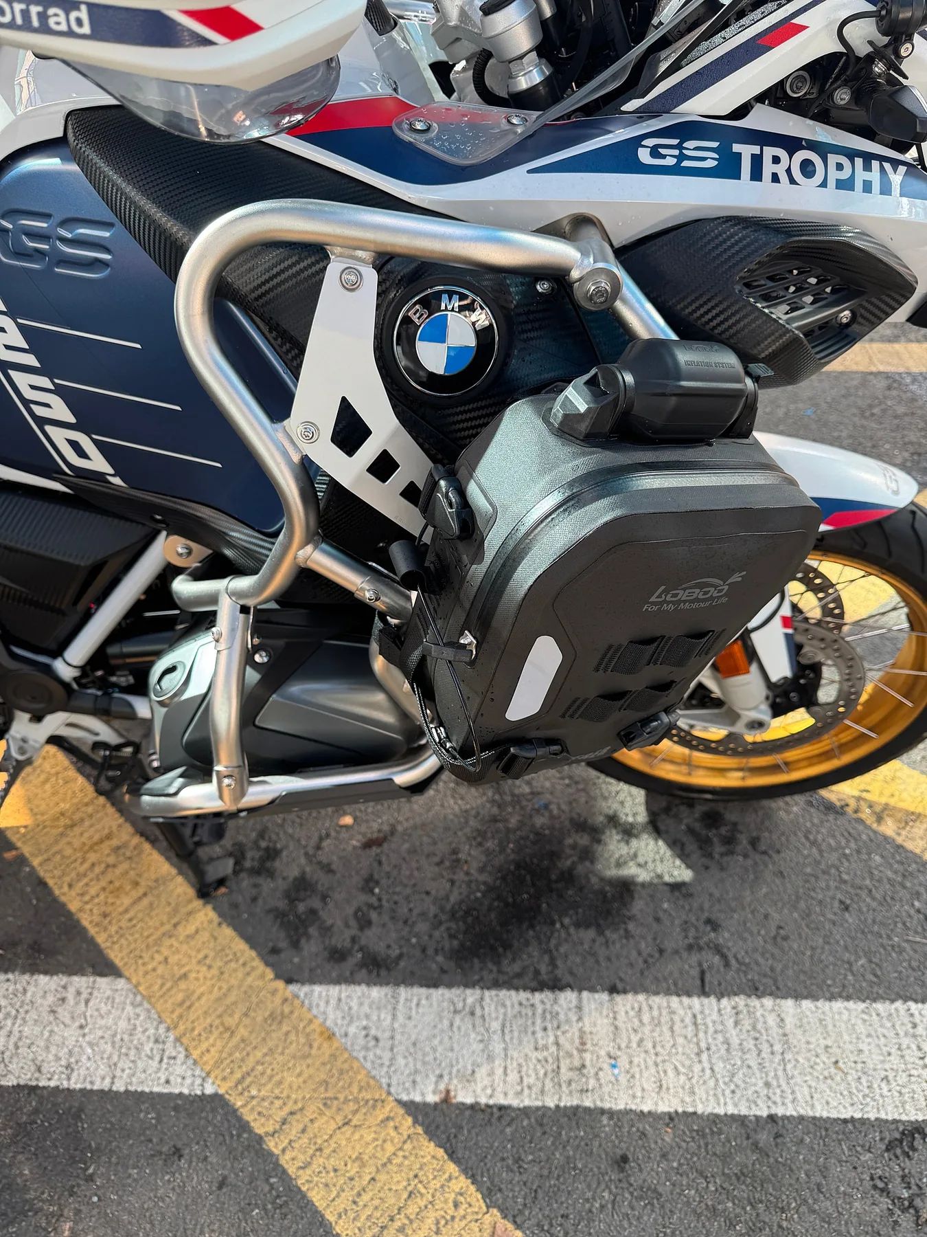 BMW R 1250 GS ADV 트로피 2023 화이트 사진 7
