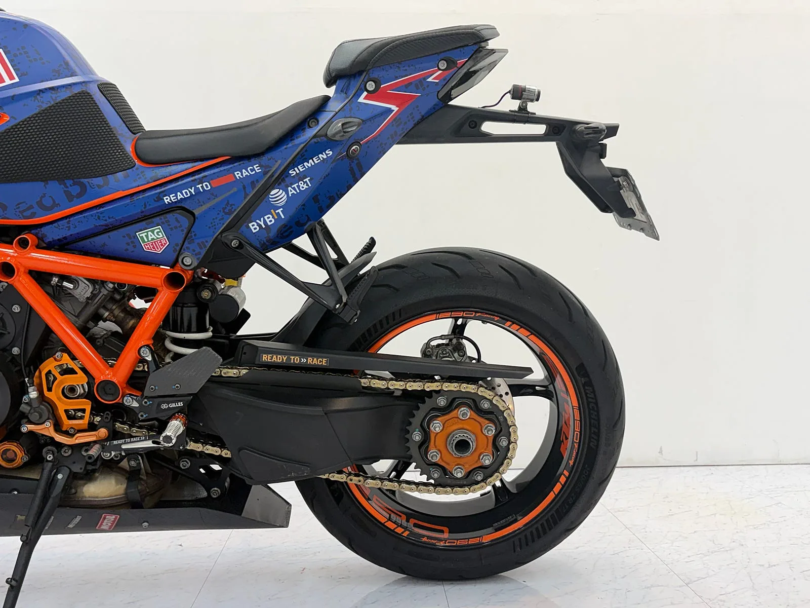 KTM 1290 슈퍼듀크 R 2021 블루 사진 7