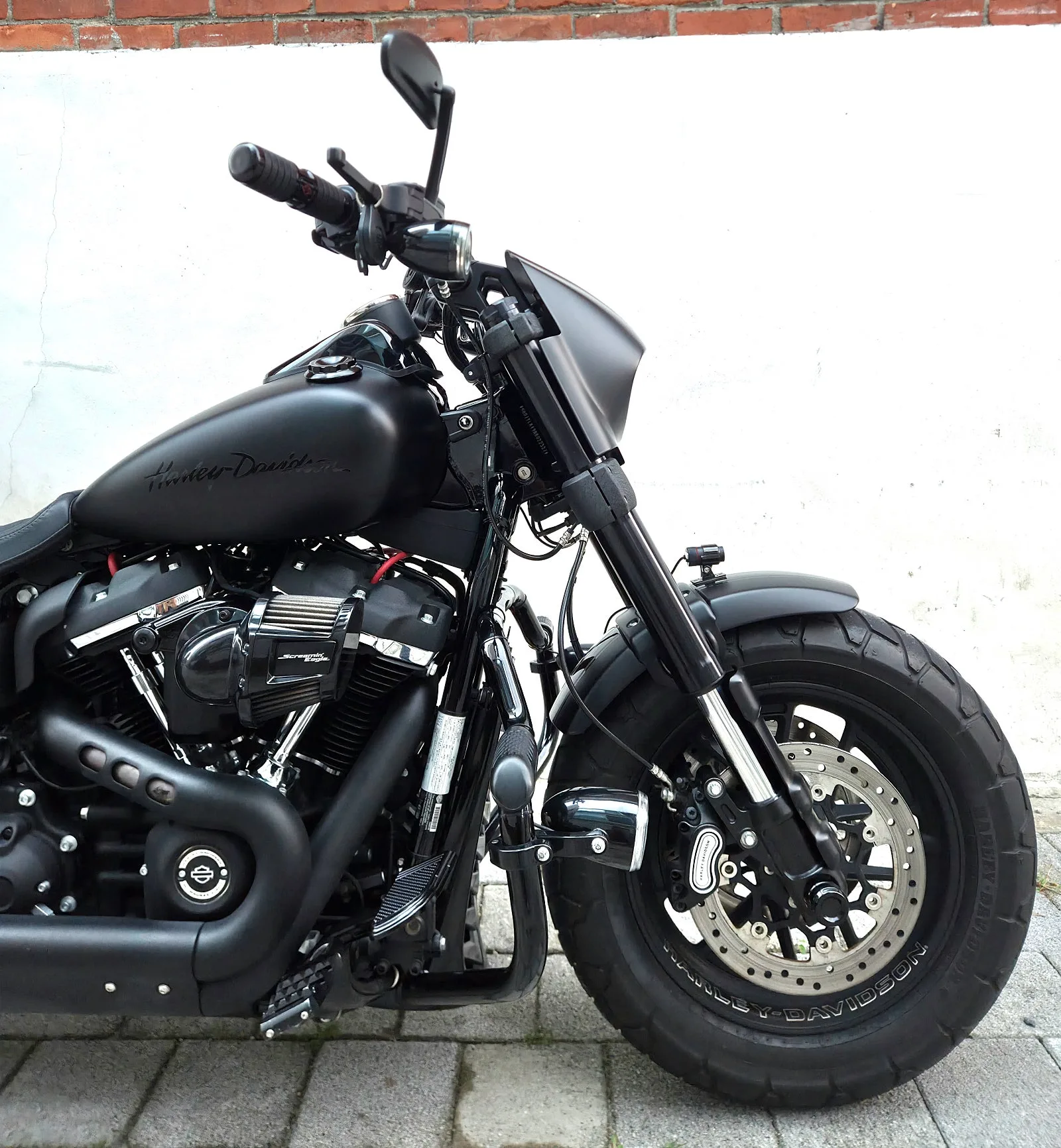 할리데이비슨 팻밥 114 2022 무광블랙 사진 5