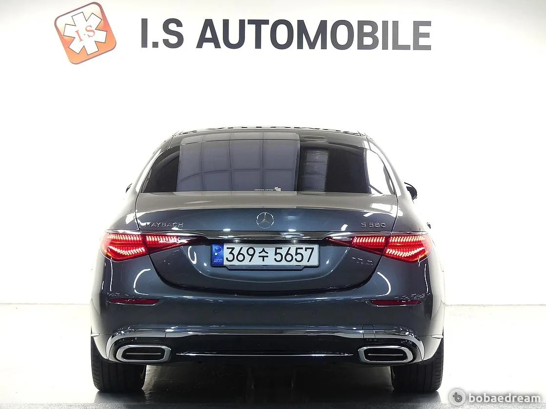 벤츠 마이바흐 S580 4매틱 2022 건메탈 사진 3