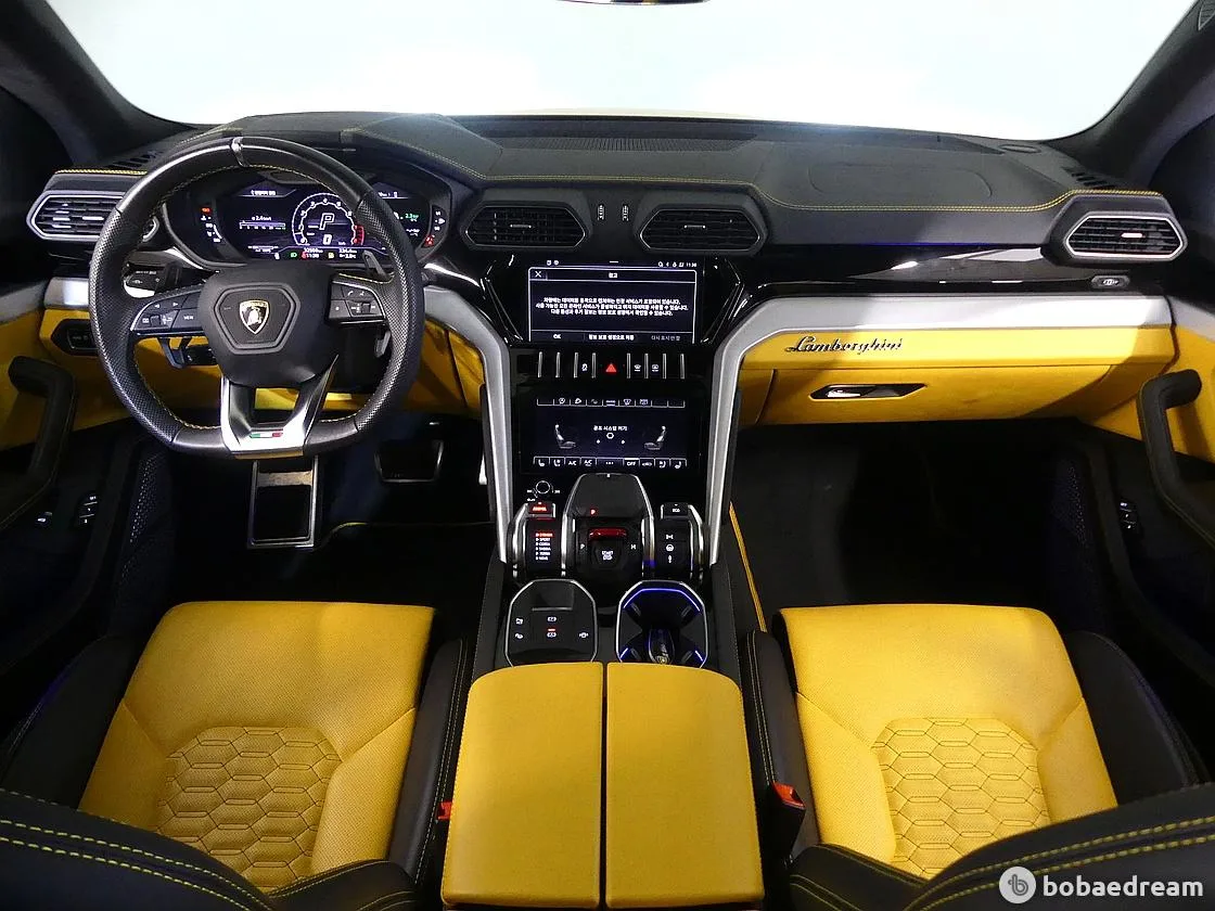 람보르기니 우루스 4.0 V8 2022 노란색 사진 6