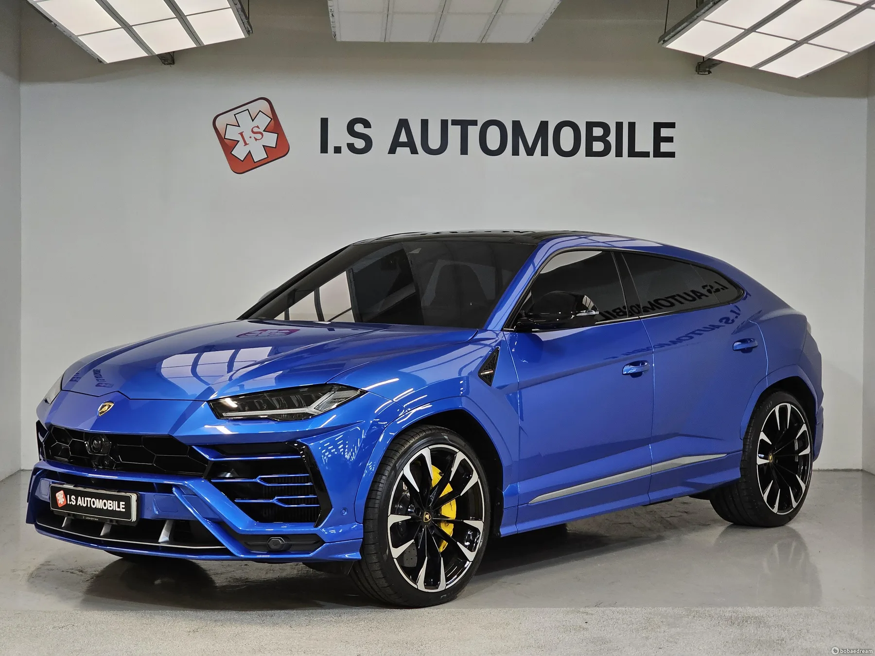 람보르기니 우루스 4.0 V8 2021 파란색 사진 2