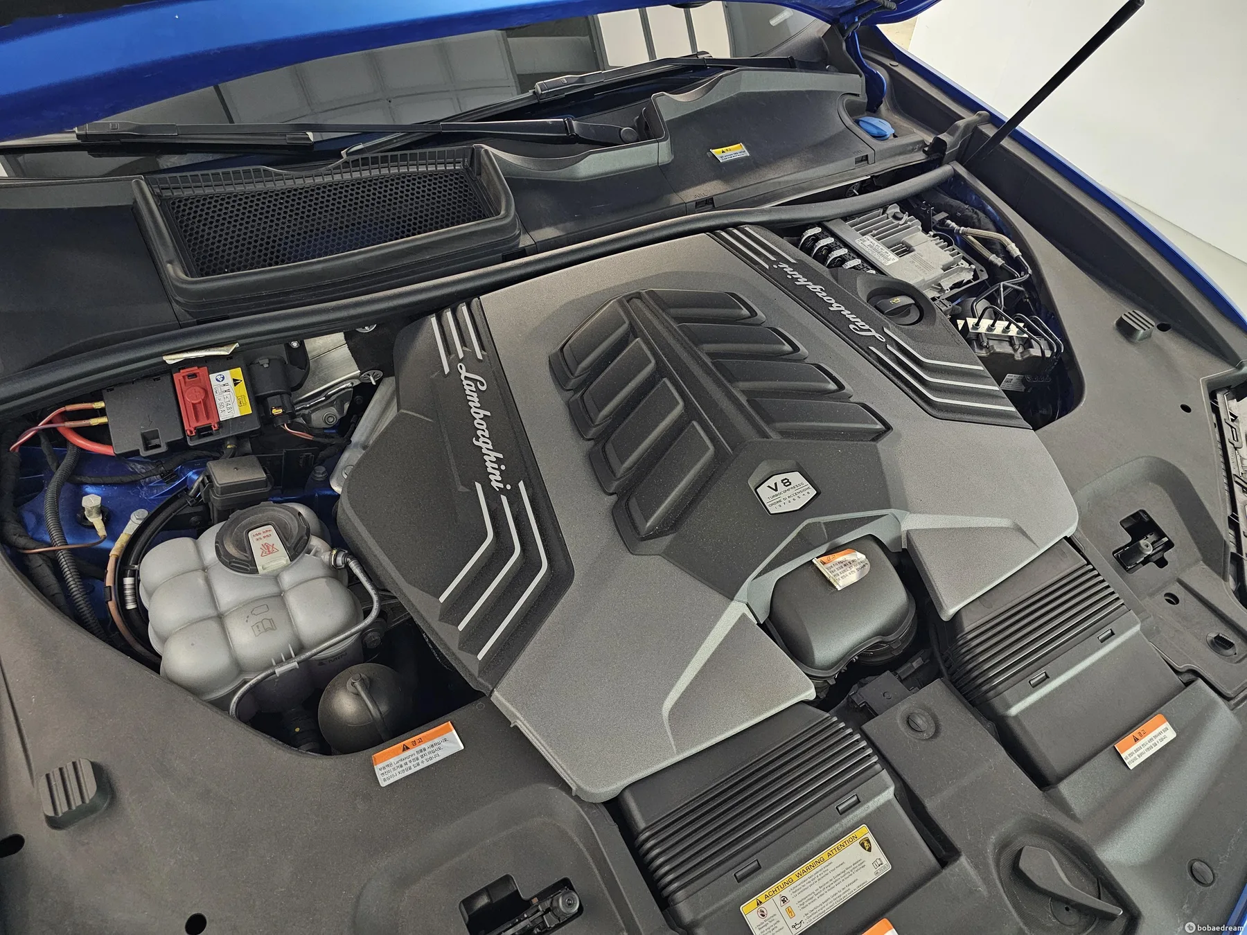 람보르기니 우루스 4.0 V8 2021 파란색 사진 6