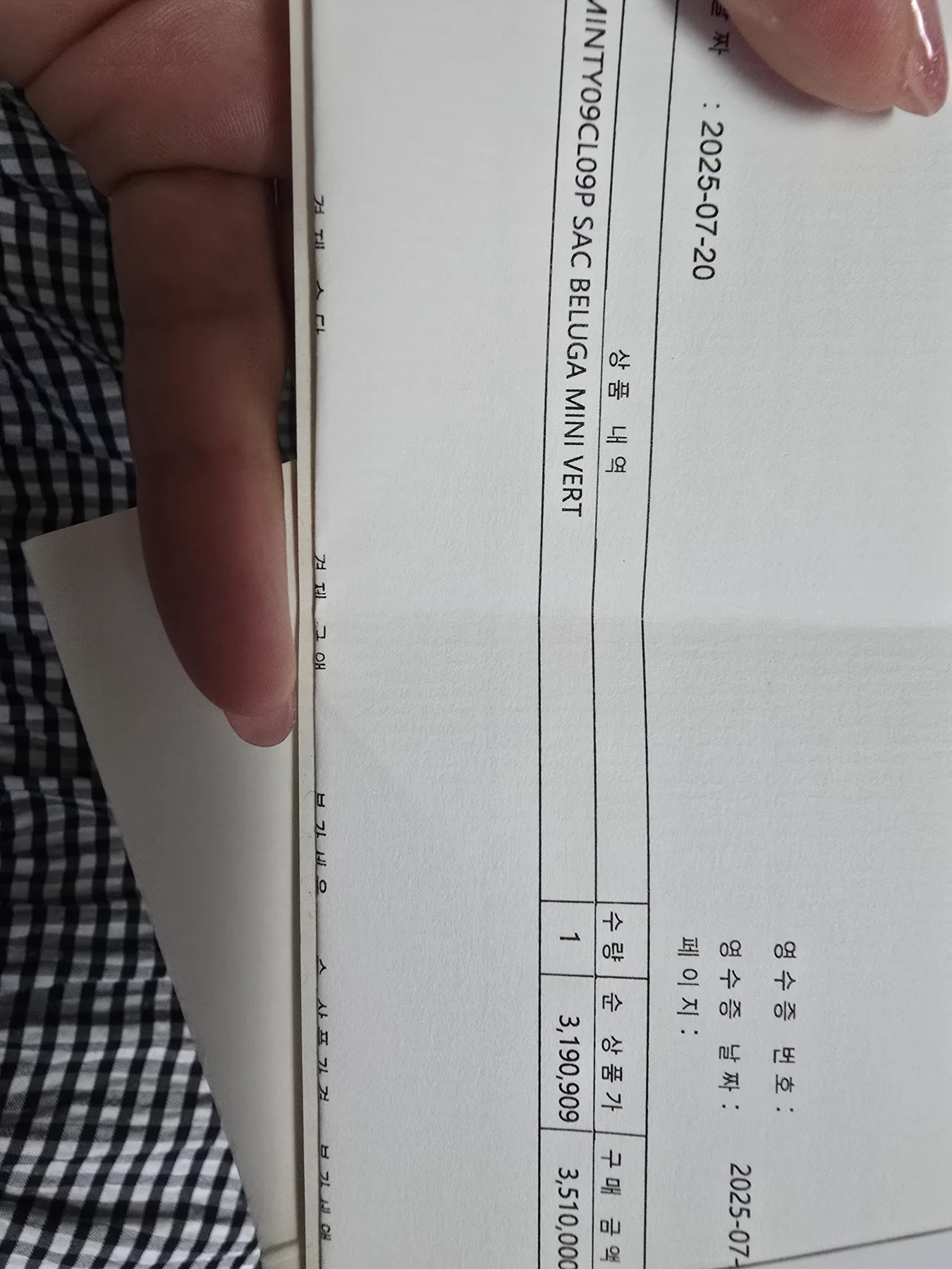 고야드 벨루가 미니 새상품 사진 5