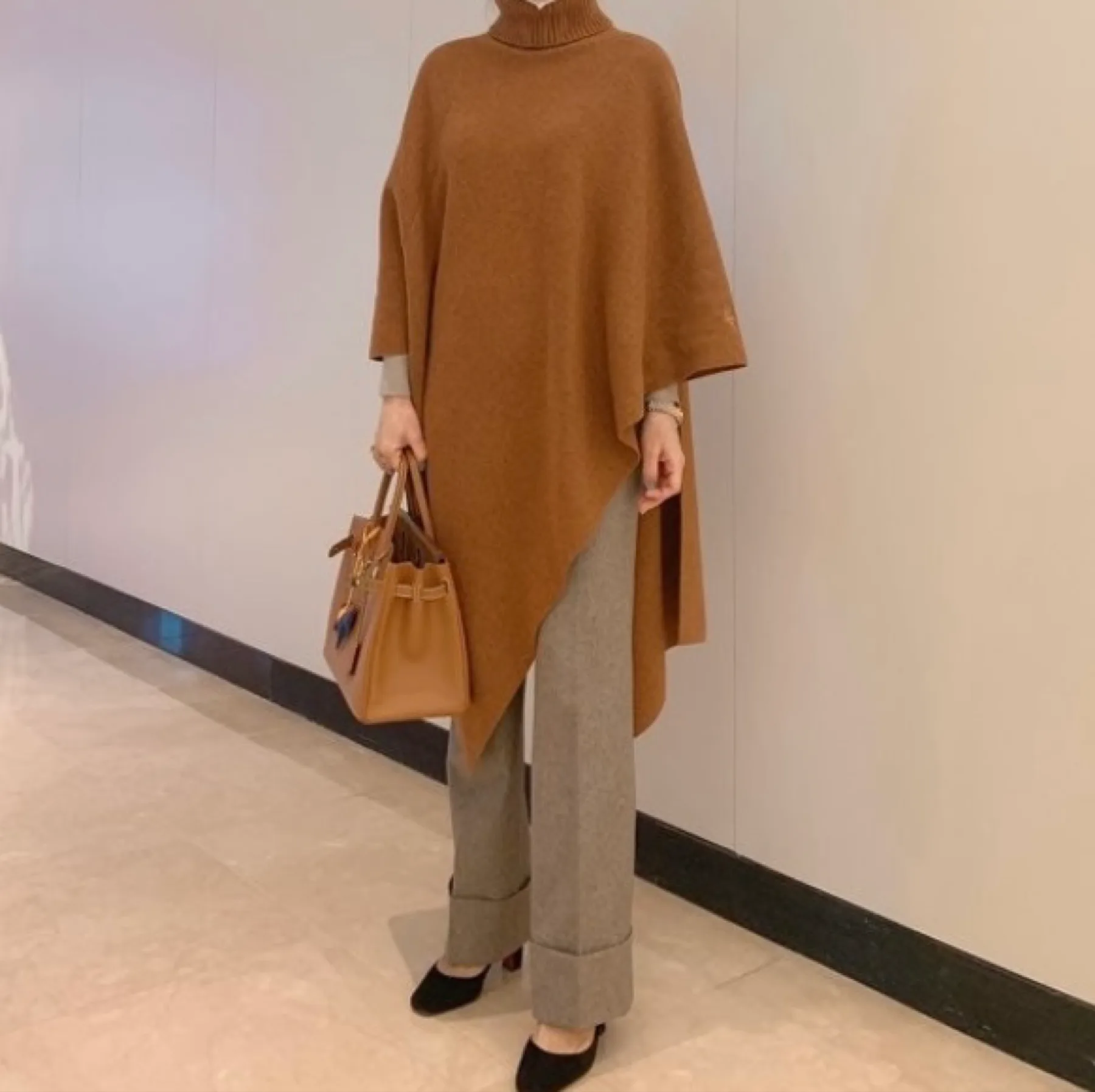 끌로에 Chloe 캐시미어 케이프 사진 6