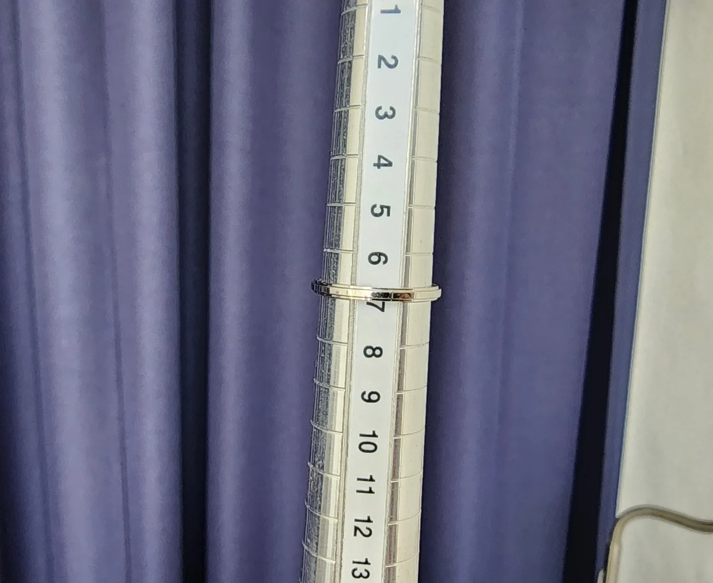 까르띠에 (정품)까르띠에 다무르 웨딩 링, 폭1.8MM. 플래티늄(pt950) 사진 2