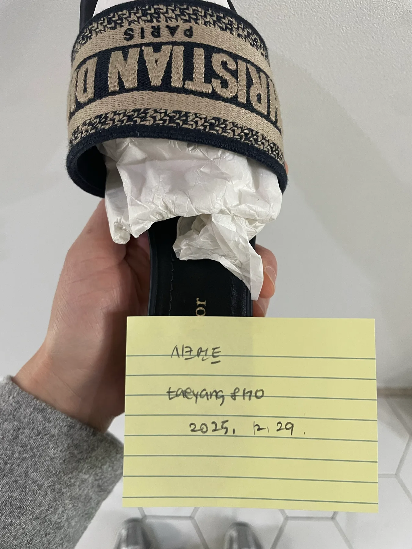 디올 디웨이뮬 힐 36사이즈 사진 7