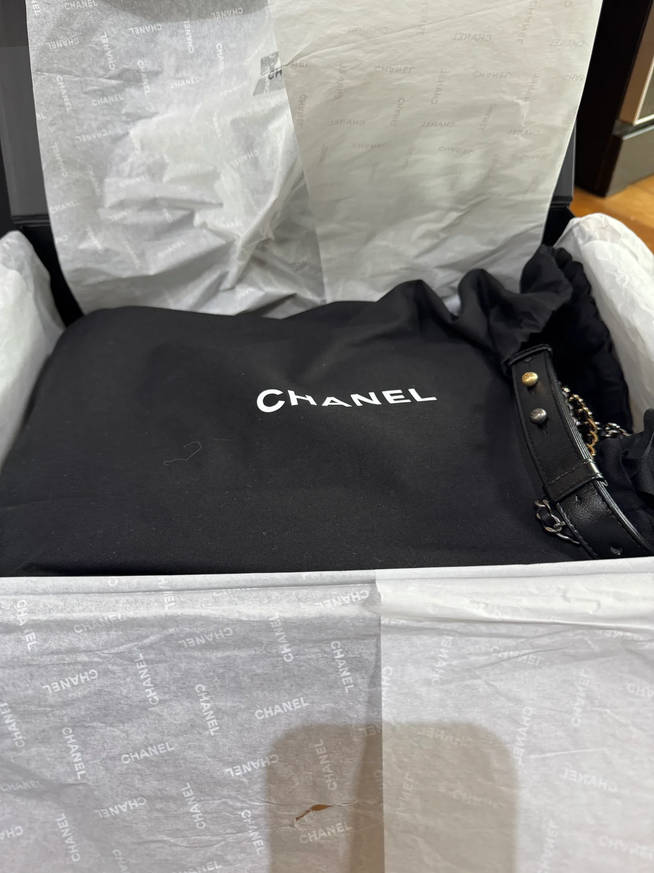 샤넬 가브리엘 호보 라지 베이지 28번대 사진 2
