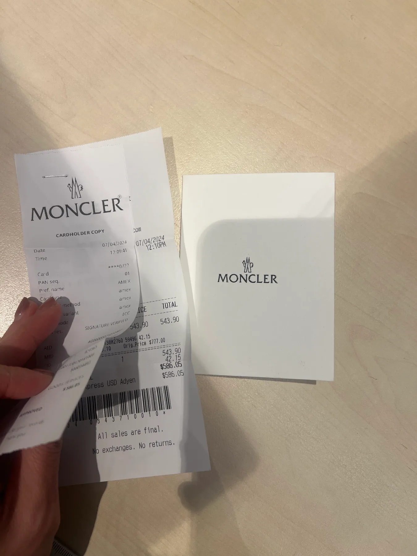 몽클레르 몽클레어 바람막이 사진 5