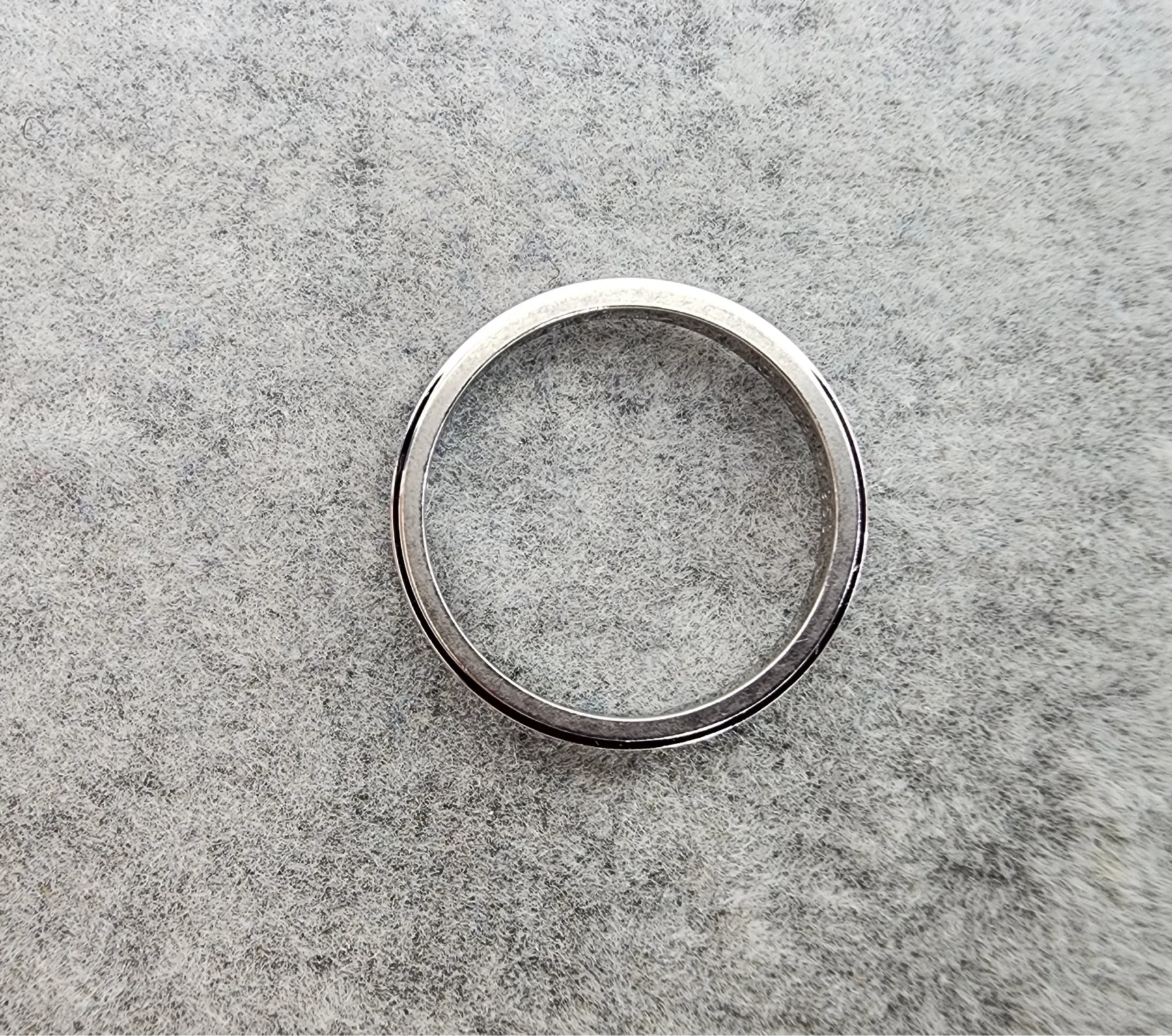 까르띠에 (정품)까르띠에 다무르 웨딩 링, 폭1.8MM. 플래티늄(pt950) 사진 8