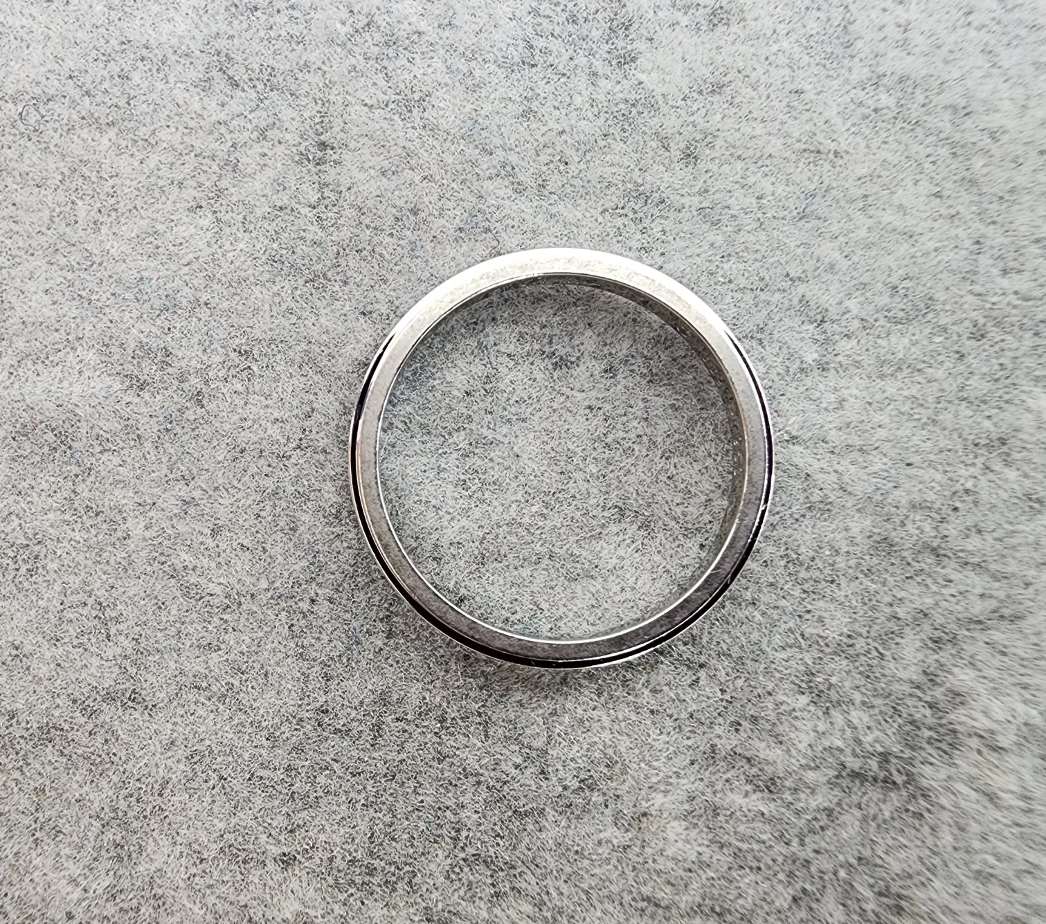 까르띠에 (정품)까르띠에 다무르 웨딩 링, 폭1.8MM. 플래티늄(pt950) 사진 8