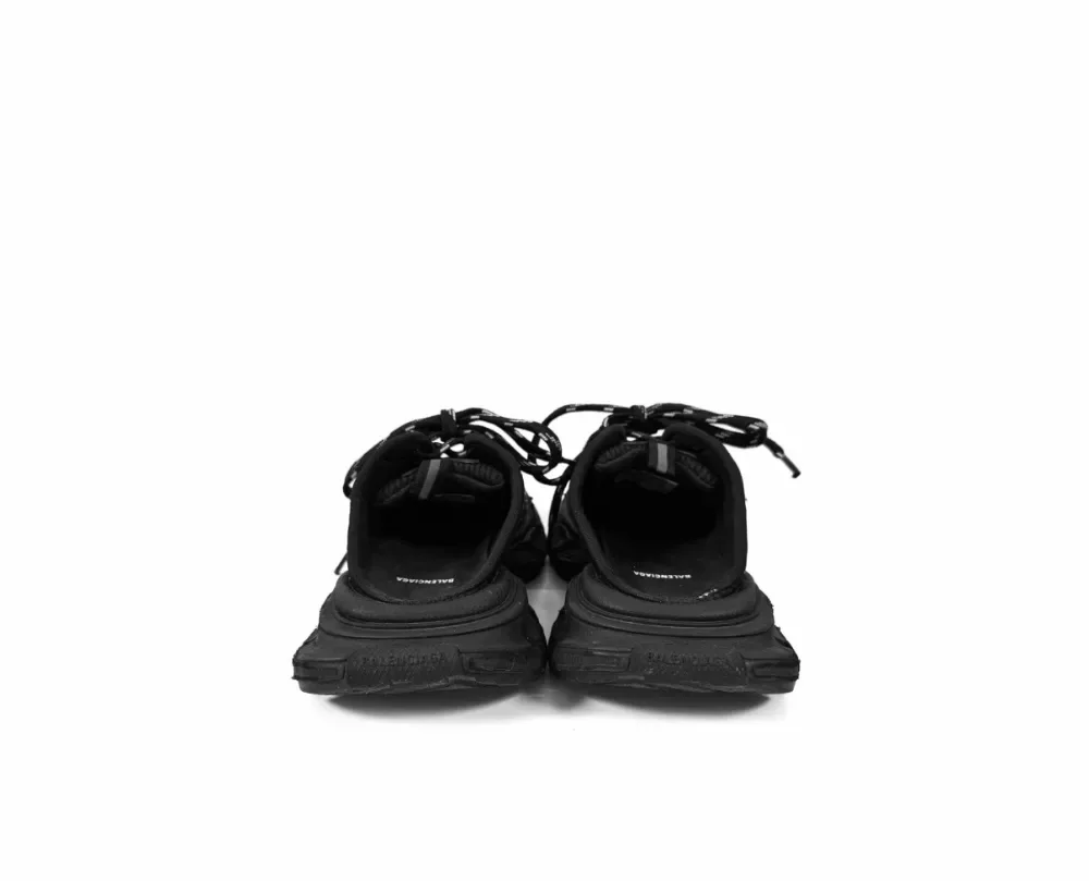 발렌시아가 3XL 스니커즈 뮬 슬리퍼 블랙 사진 4