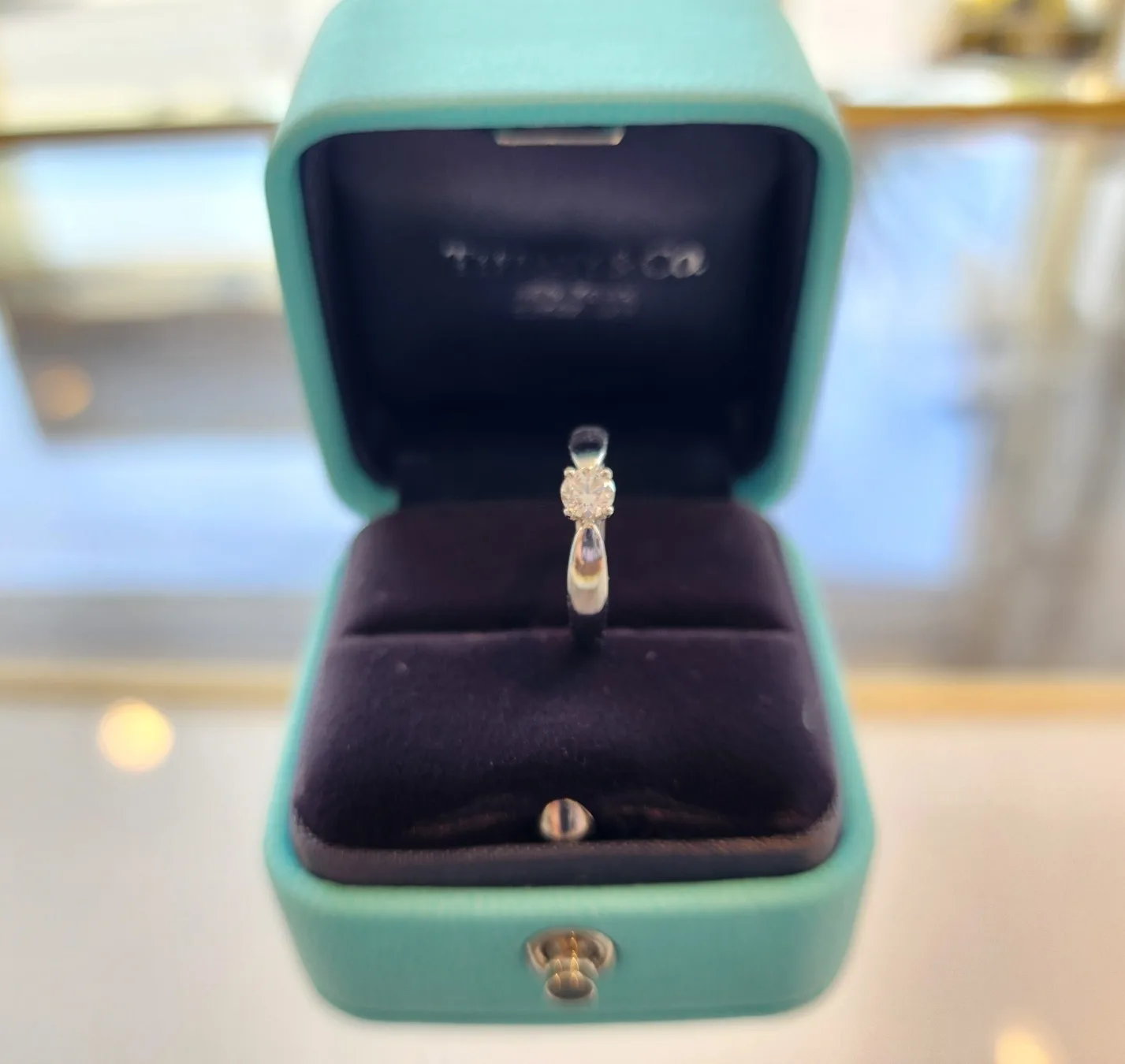 티파니앤코 (정품)티파니앤코 하모니 다이아몬드 웨딩 링 0.20ct/플래티늄(PT950) 사진 1