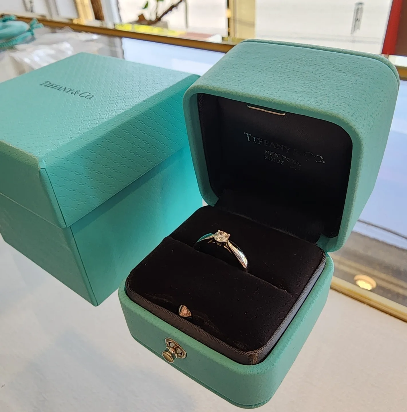 티파니앤코 (정품)티파니앤코 하모니 다이아몬드 웨딩 링 0.20ct/플래티늄(PT950) 사진 4