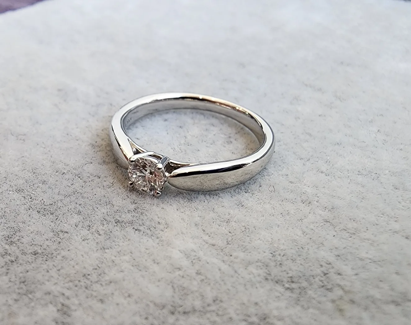 티파니앤코 (정품)티파니앤코 하모니 다이아몬드 웨딩 링 0.20ct/플래티늄(PT950) 사진 7